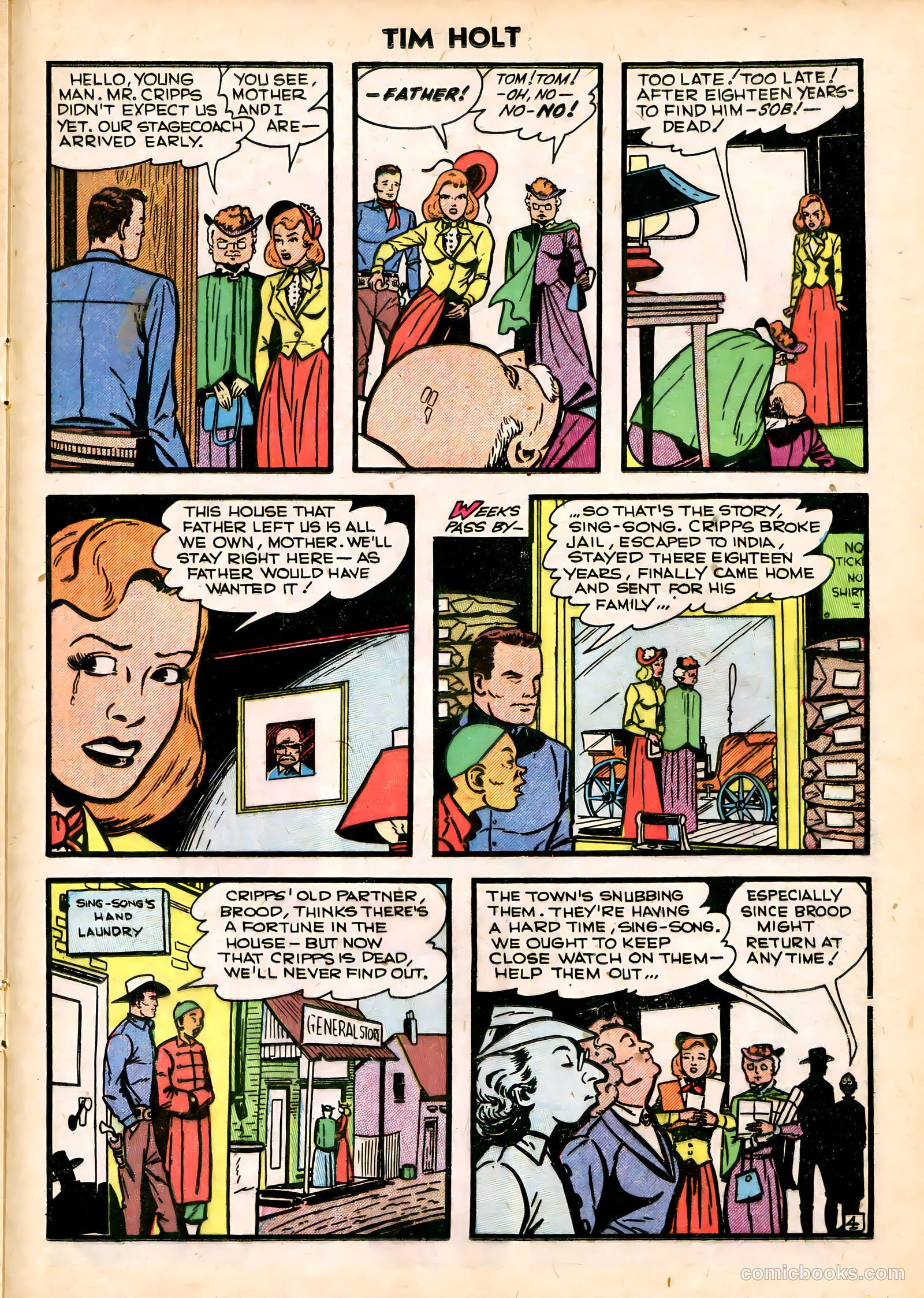 Tim Holt #23 — page 21 of 36