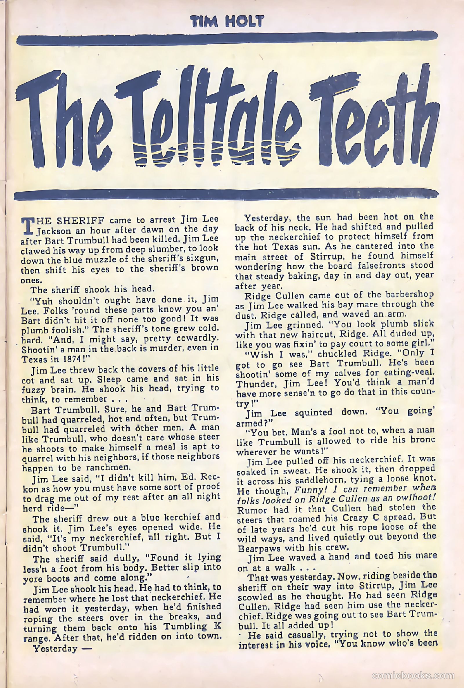 Tim Holt #23 — page 25 of 36