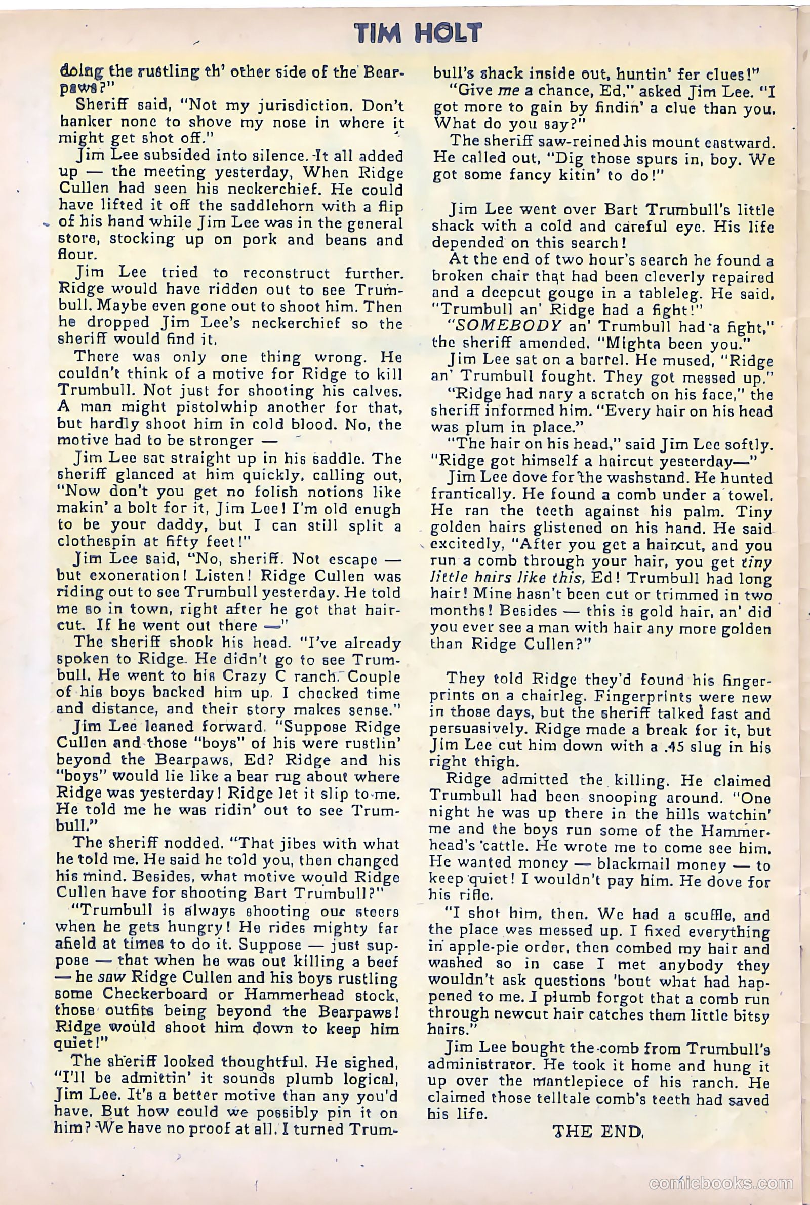 Tim Holt #23 — page 26 of 36