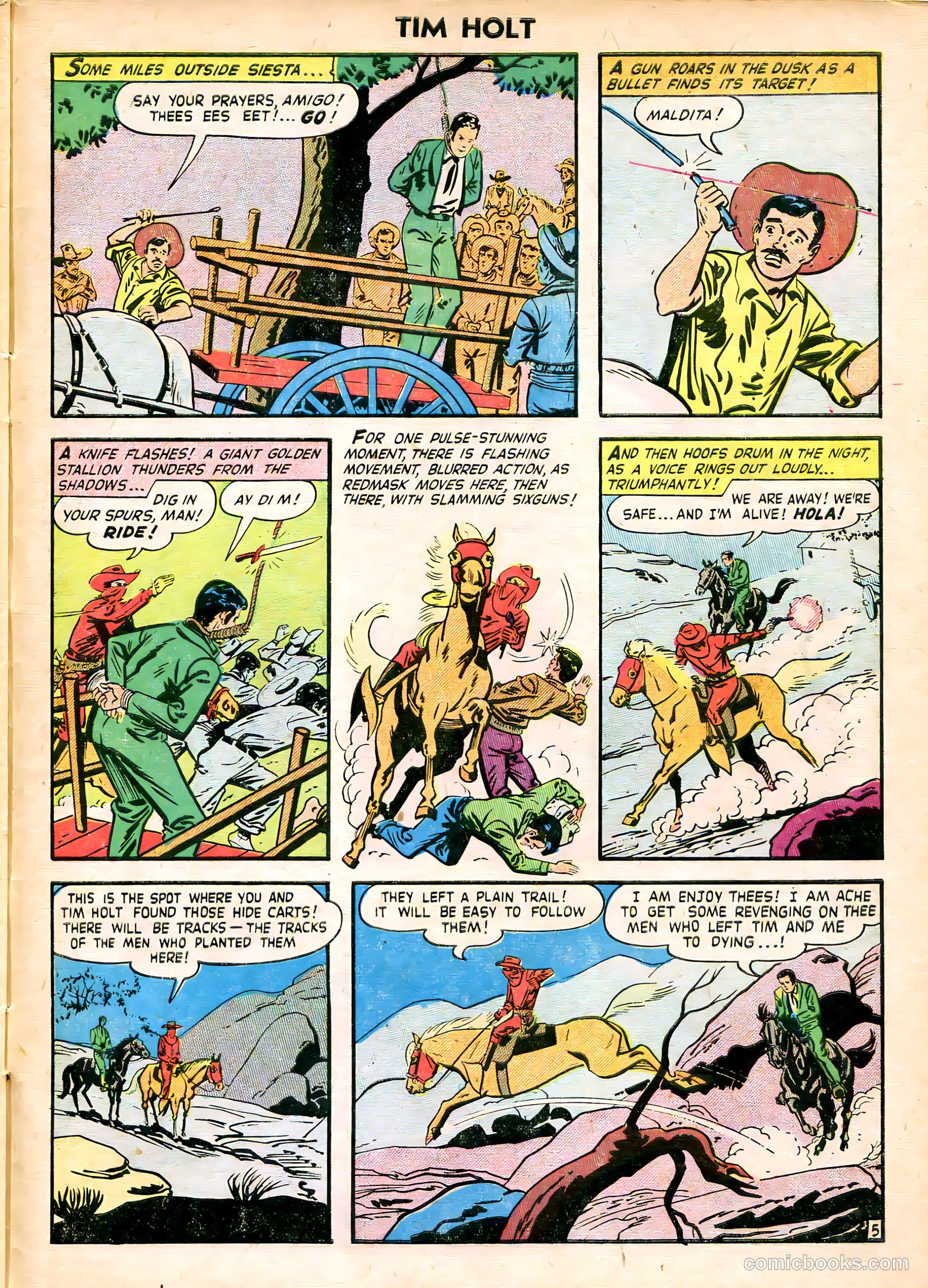 Tim Holt #23 — page 31 of 36