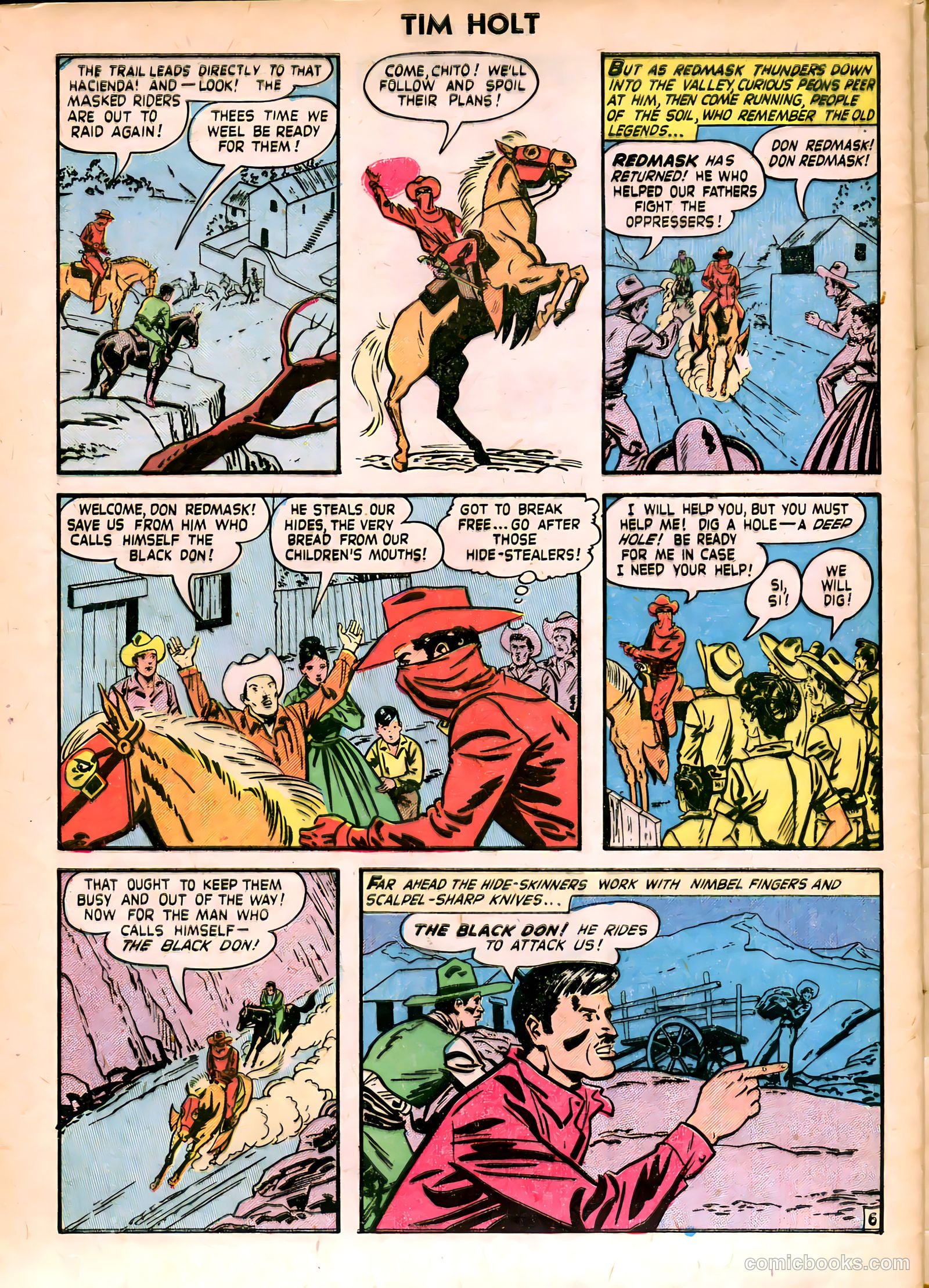 Tim Holt #23 — page 32 of 36