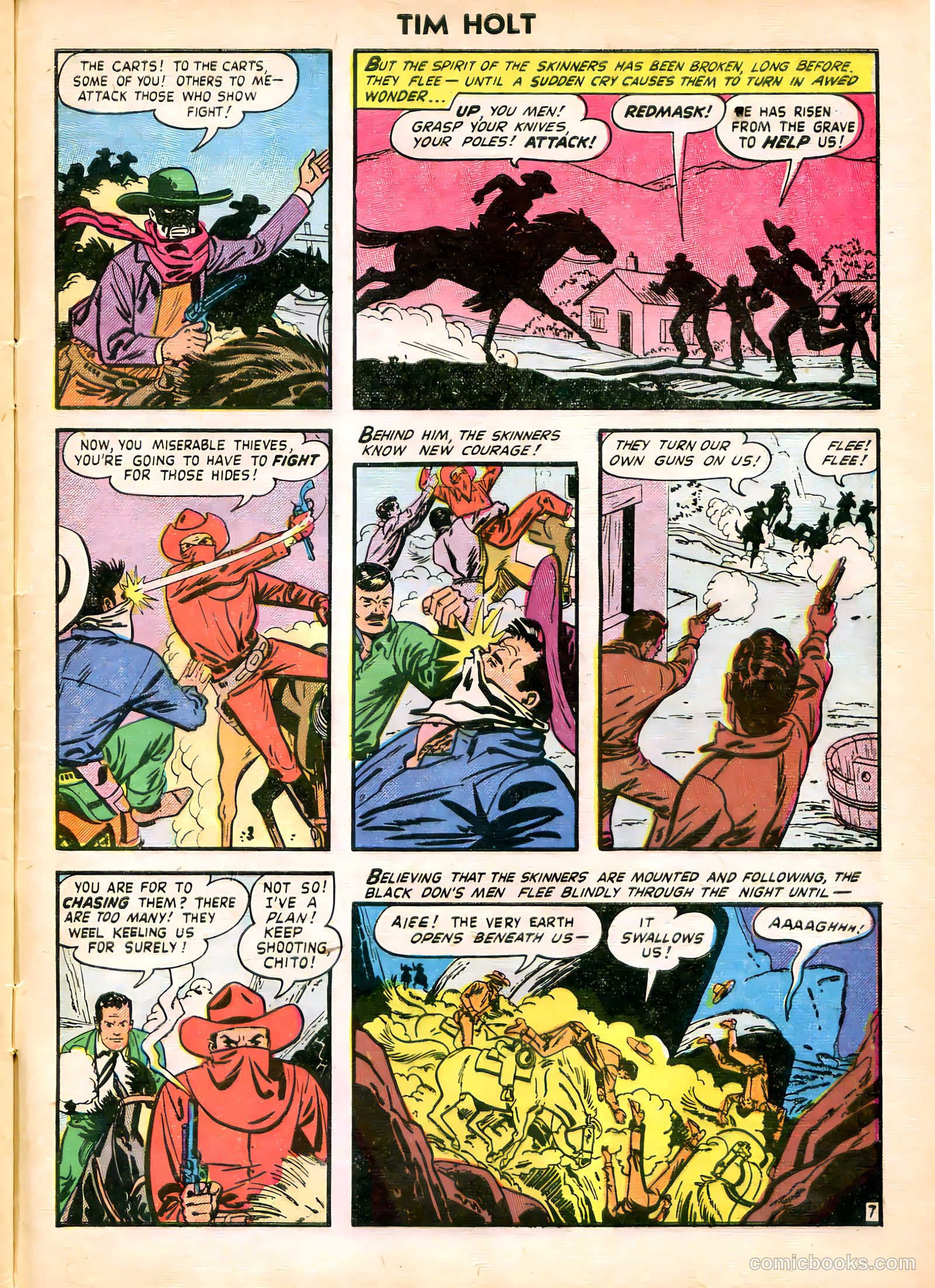 Tim Holt #23 — page 33 of 36