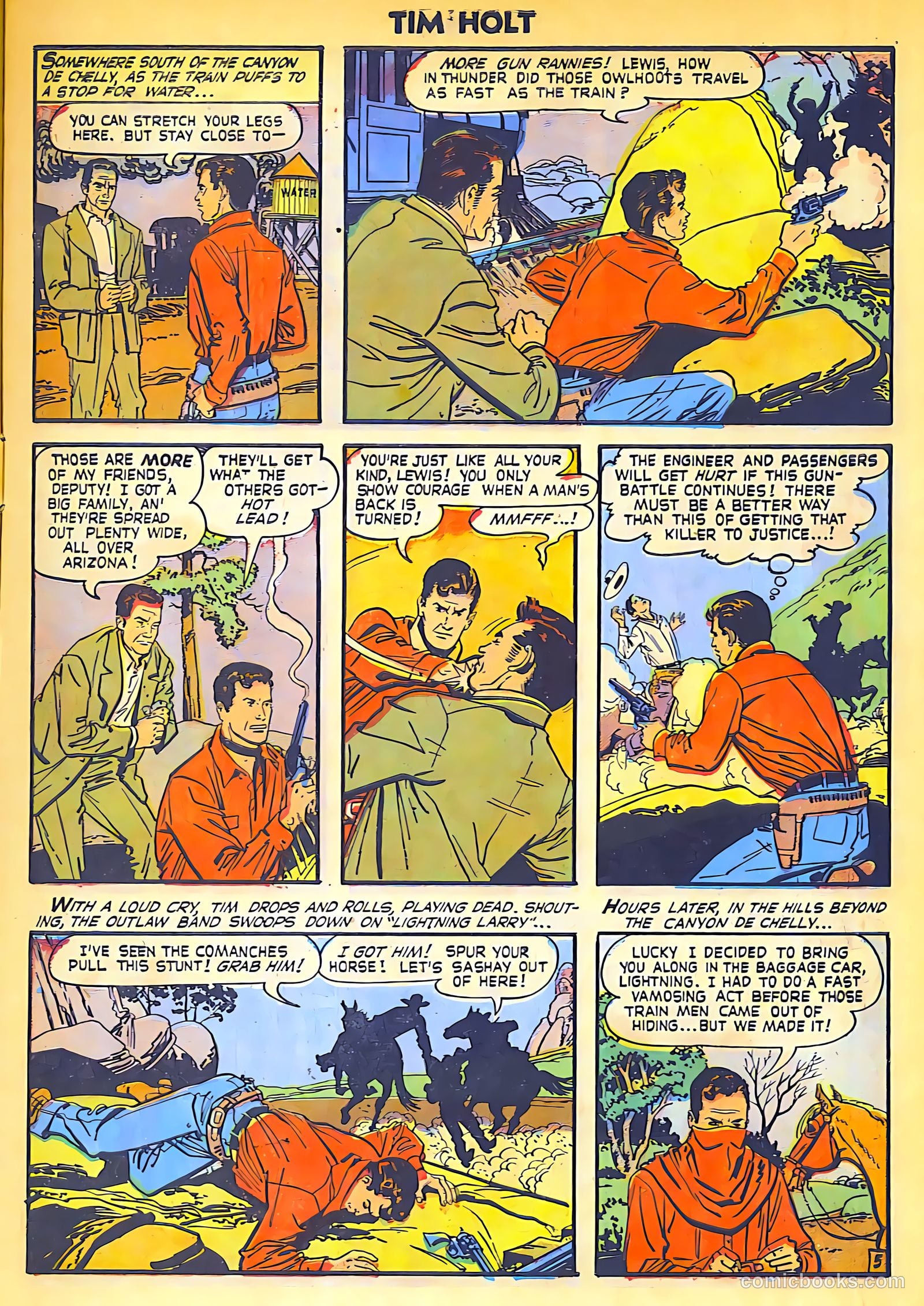 Tim Holt #24 — page 7 of 36