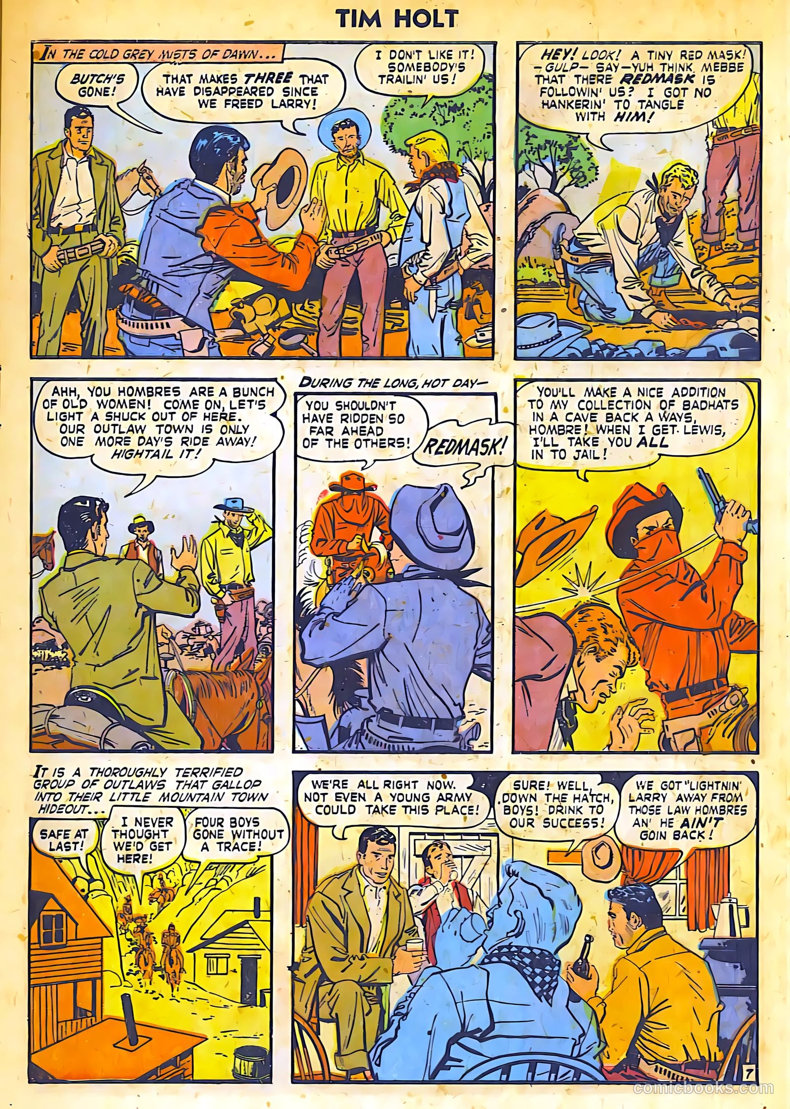 Tim Holt #24 — page 9 of 36