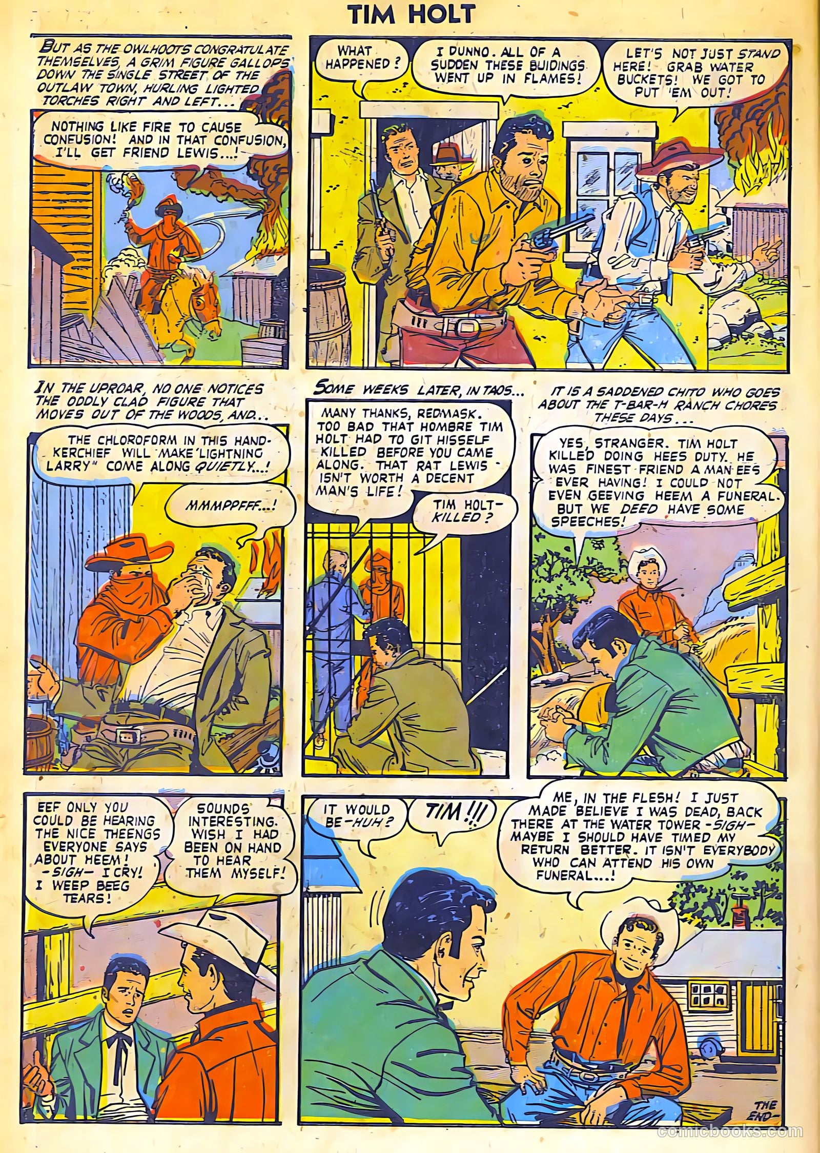 Tim Holt #24 — page 10 of 36