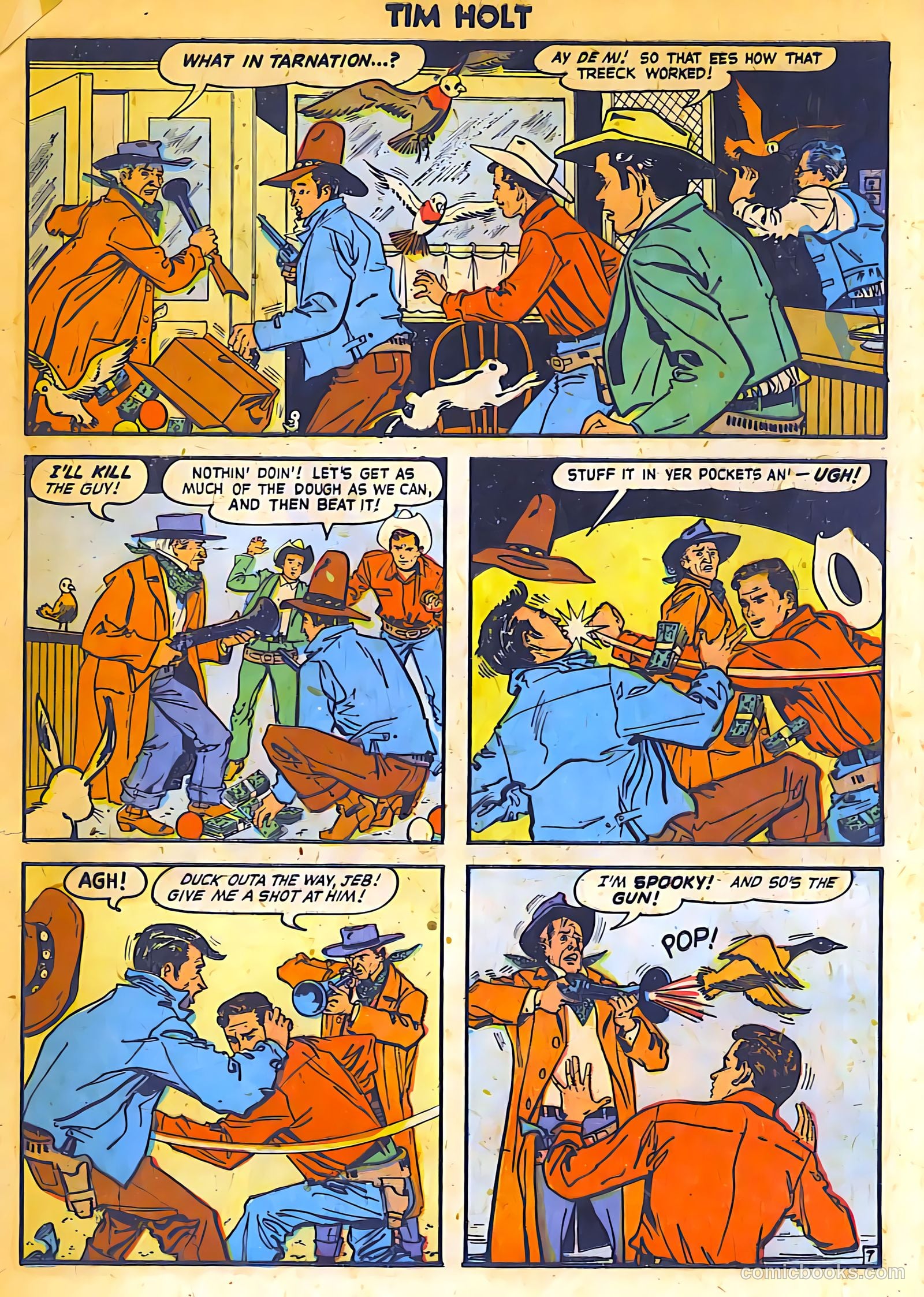 Tim Holt #24 — page 17 of 36