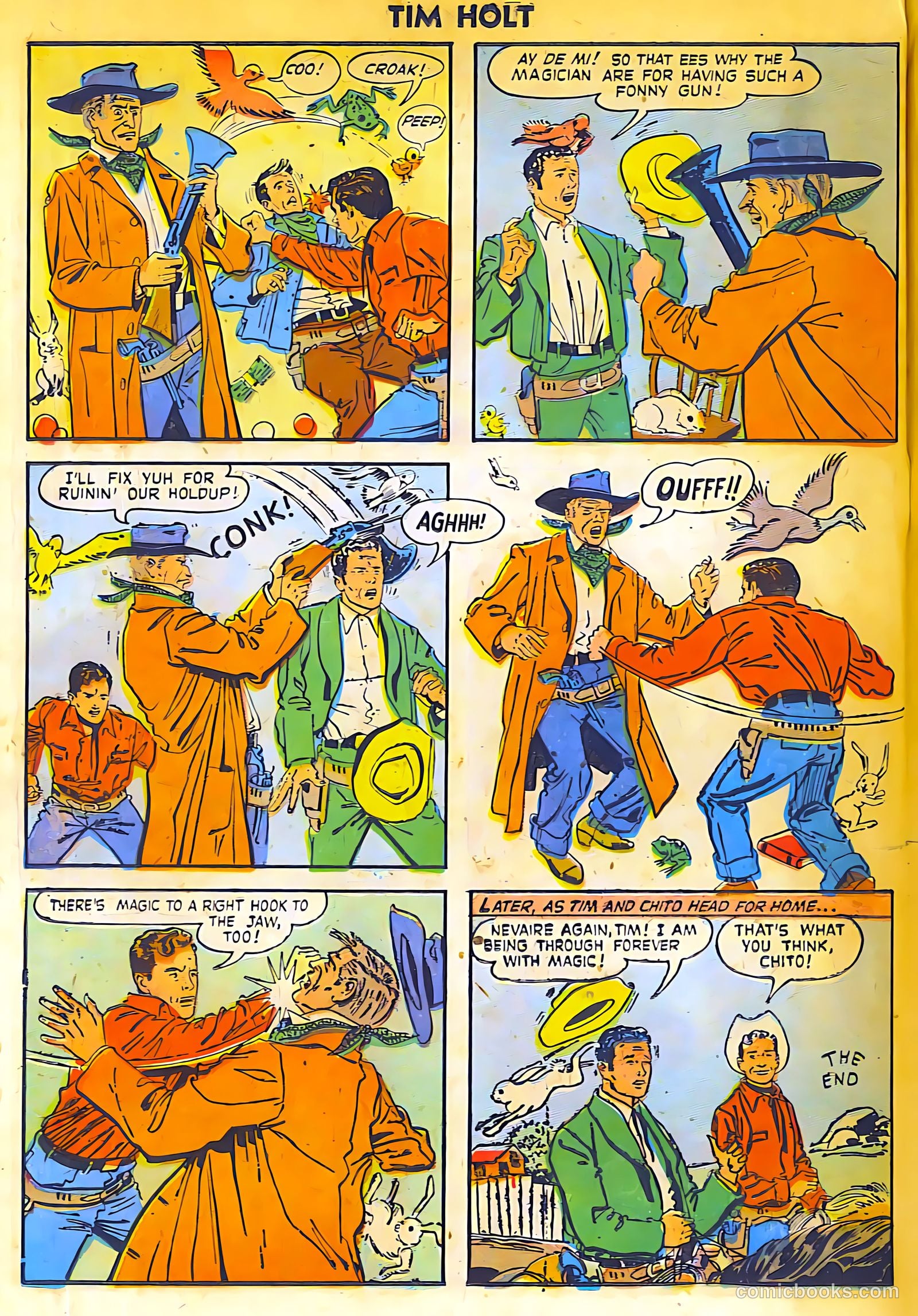 Tim Holt #24 — page 18 of 36