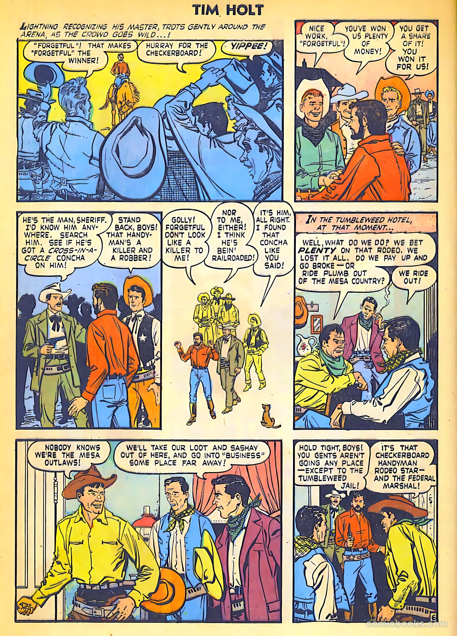 Tim Holt #24 — page 32 of 36