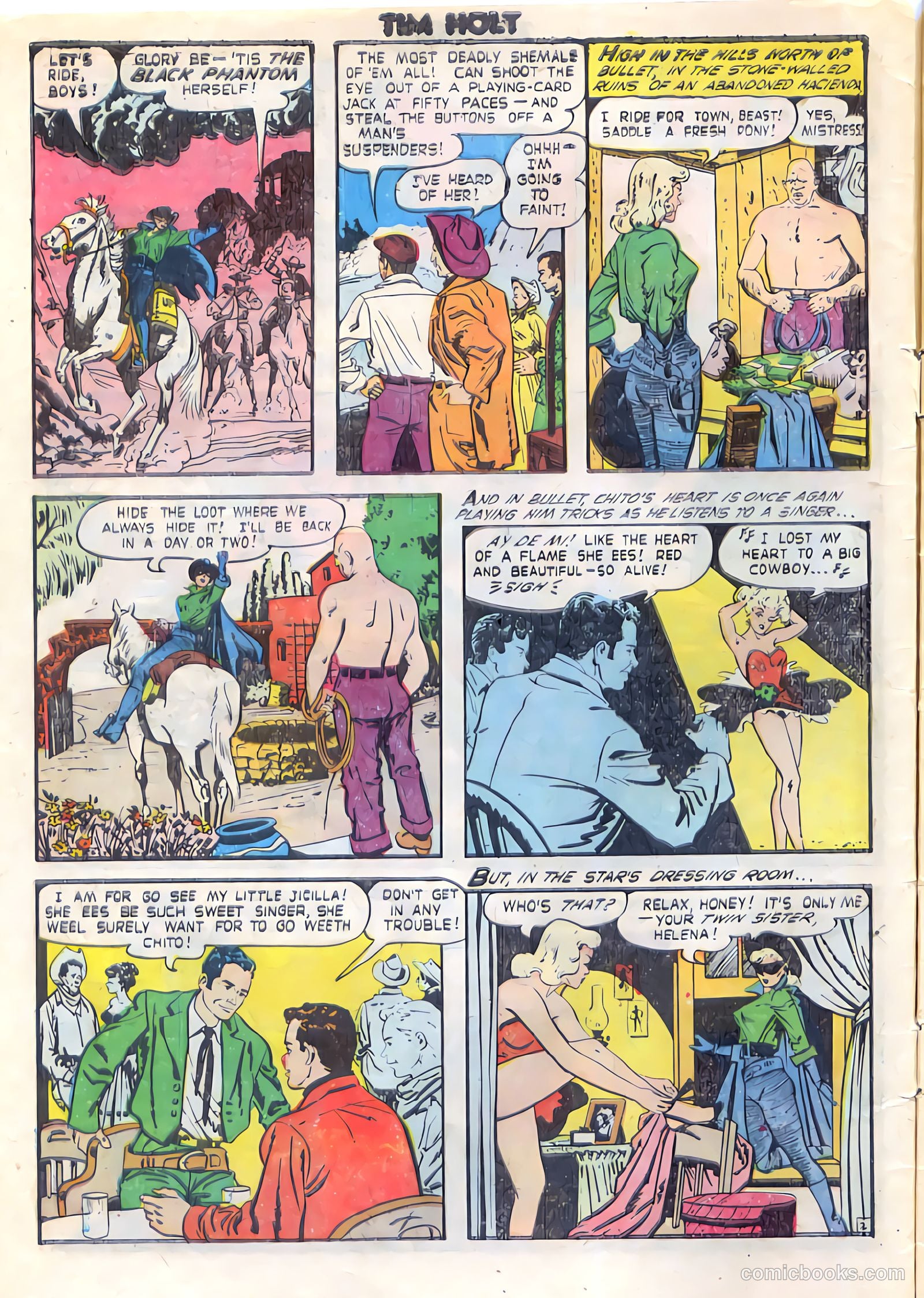 Tim Holt #25 — page 4 of 36