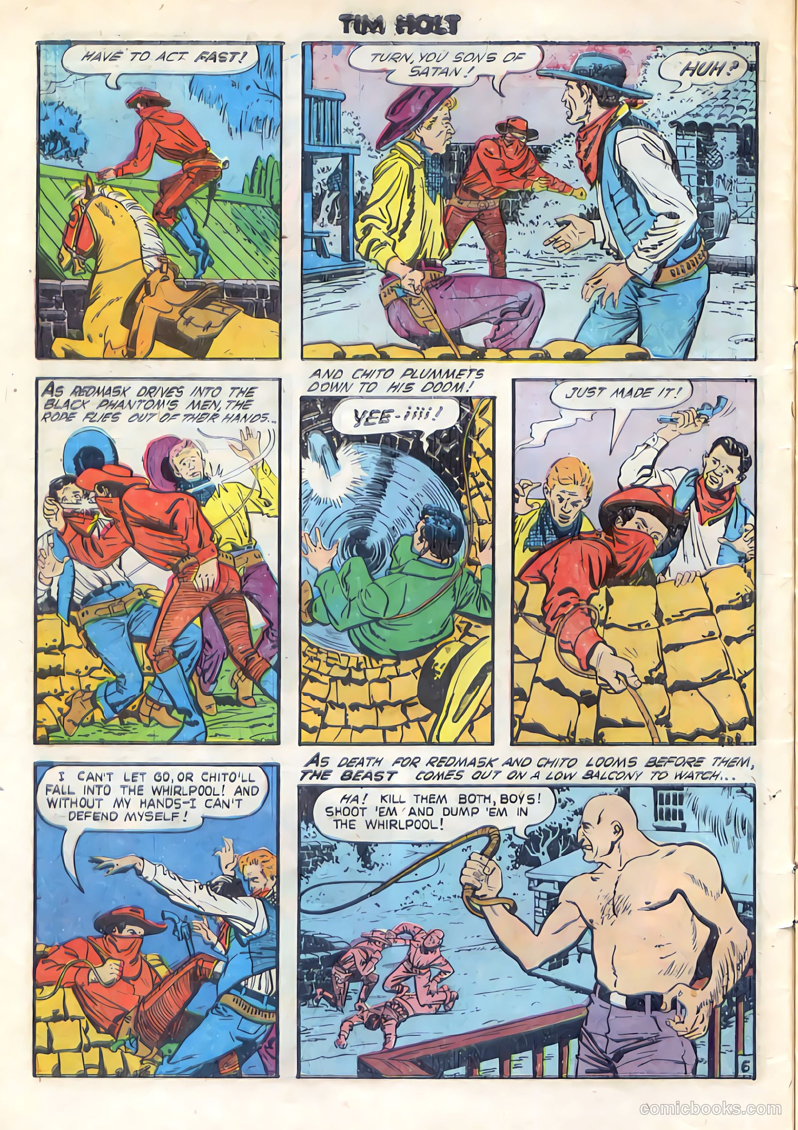 Tim Holt #25 — page 8 of 36