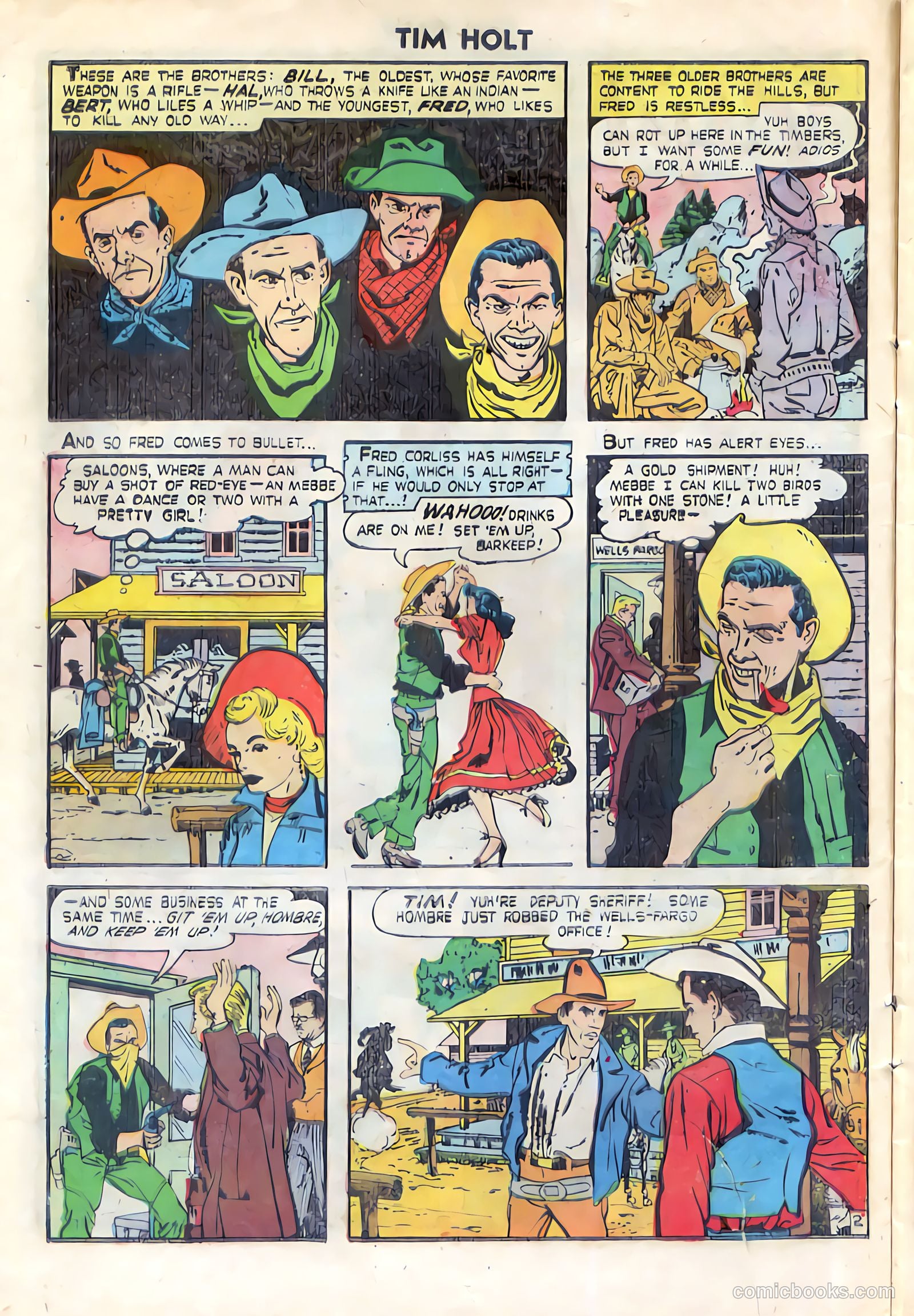Tim Holt #25 — page 12 of 36