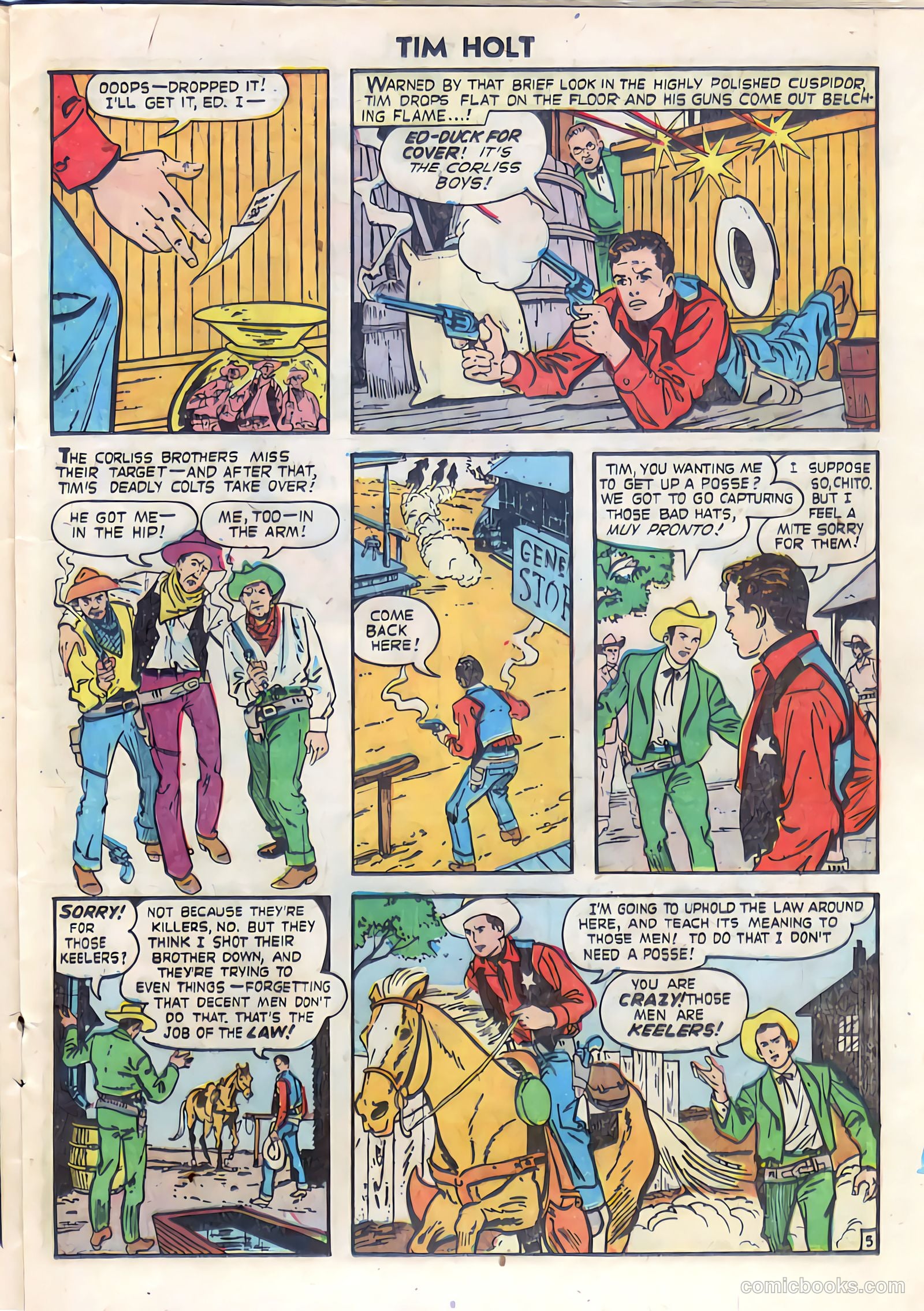 Tim Holt #25 — page 15 of 36