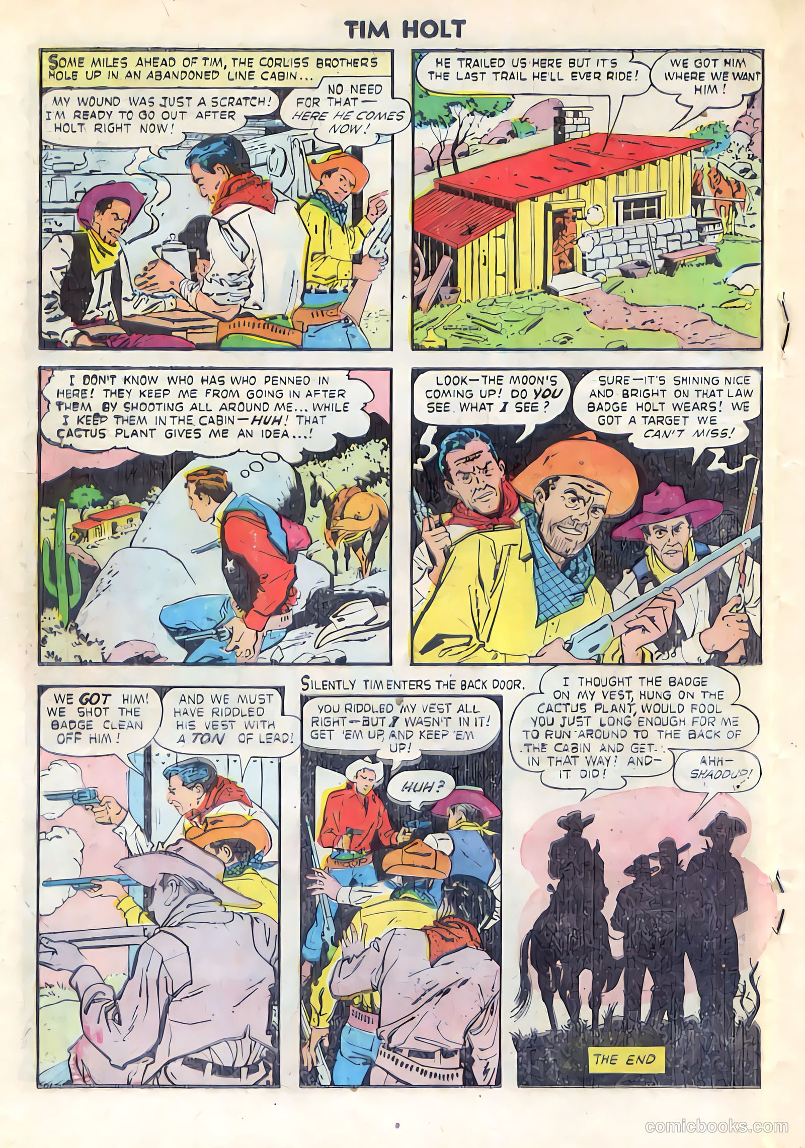 Tim Holt #25 — page 16 of 36