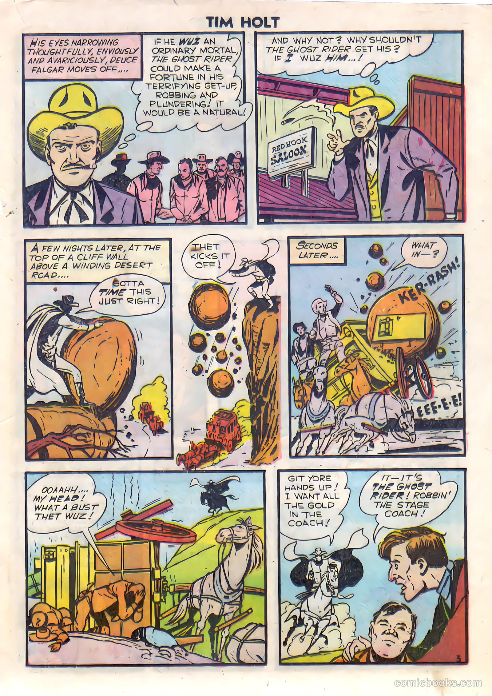 Tim Holt #25 — page 19 of 36