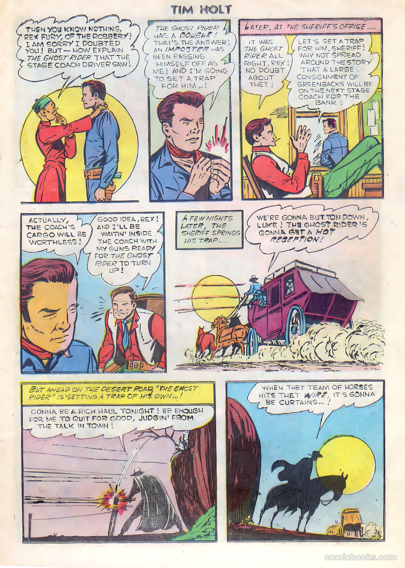 Tim Holt #25 — page 21 of 36