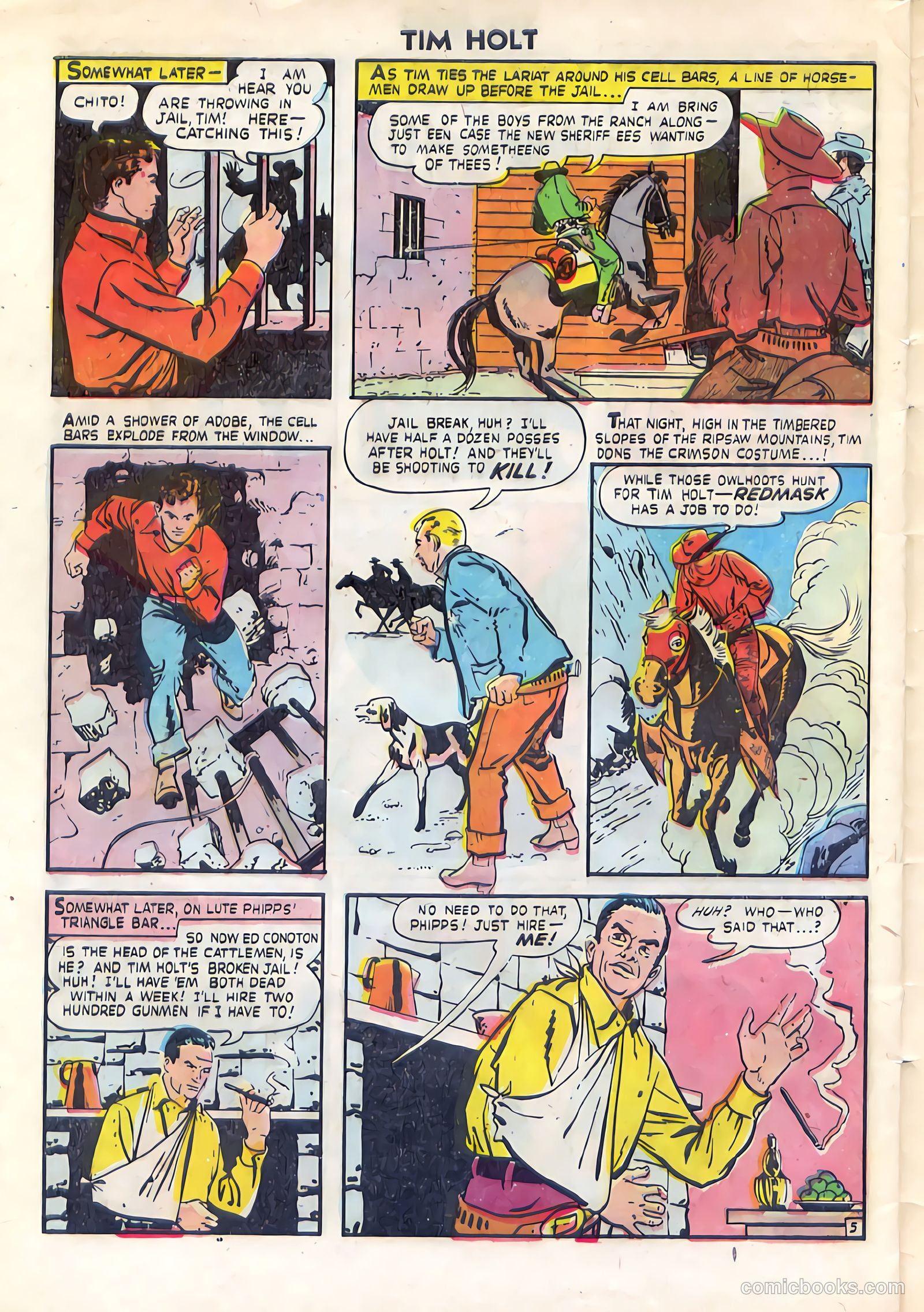 Tim Holt #25 — page 30 of 36