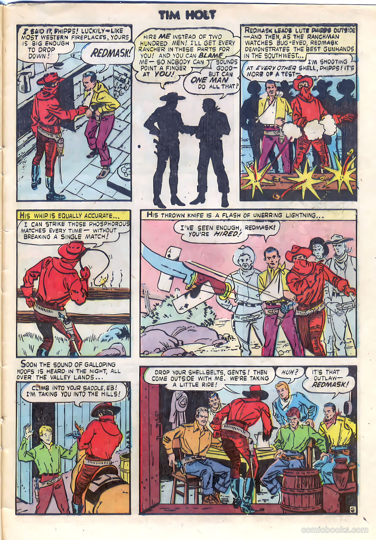 Tim Holt #25 — page 31 of 36