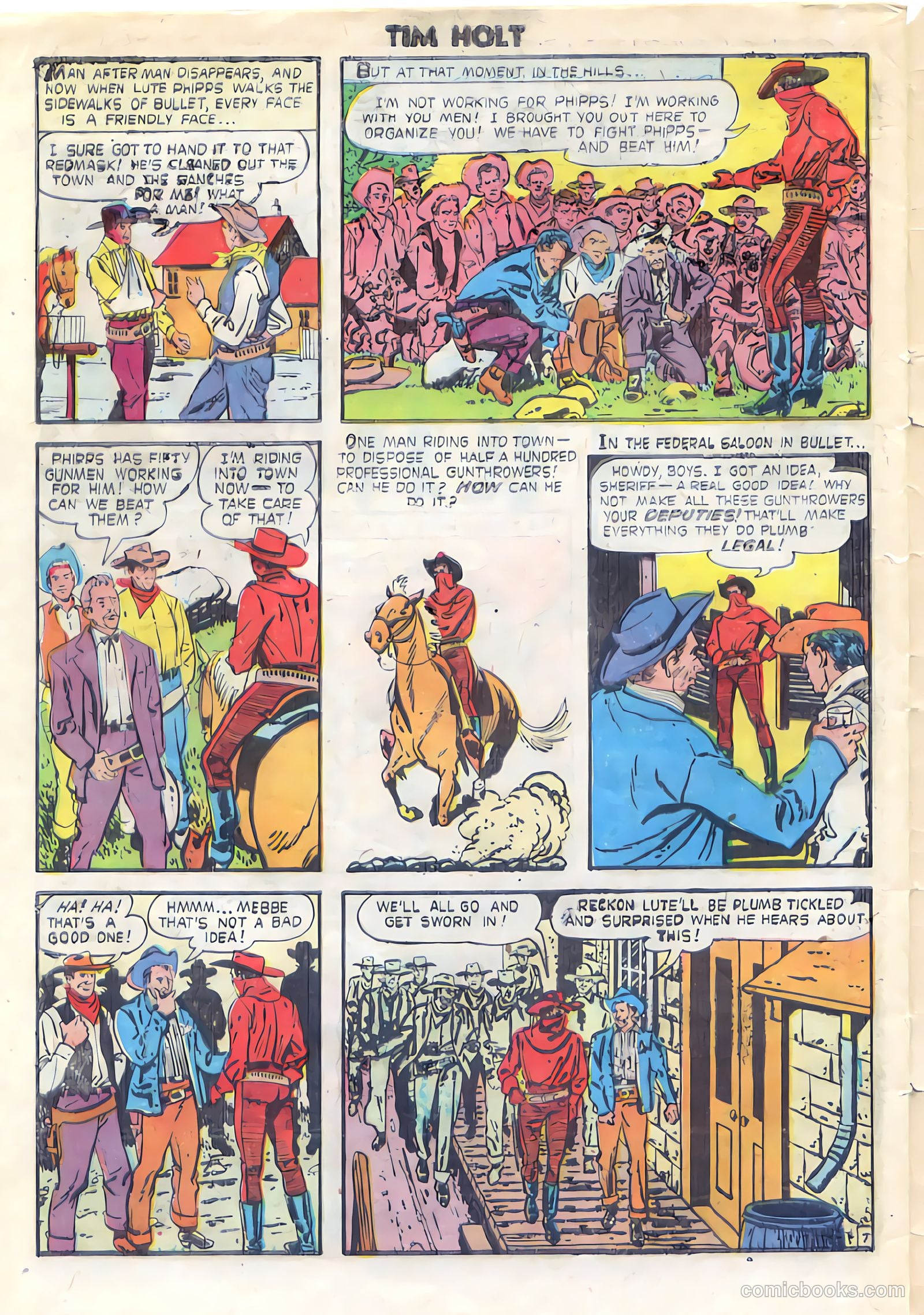 Tim Holt #25 — page 32 of 36