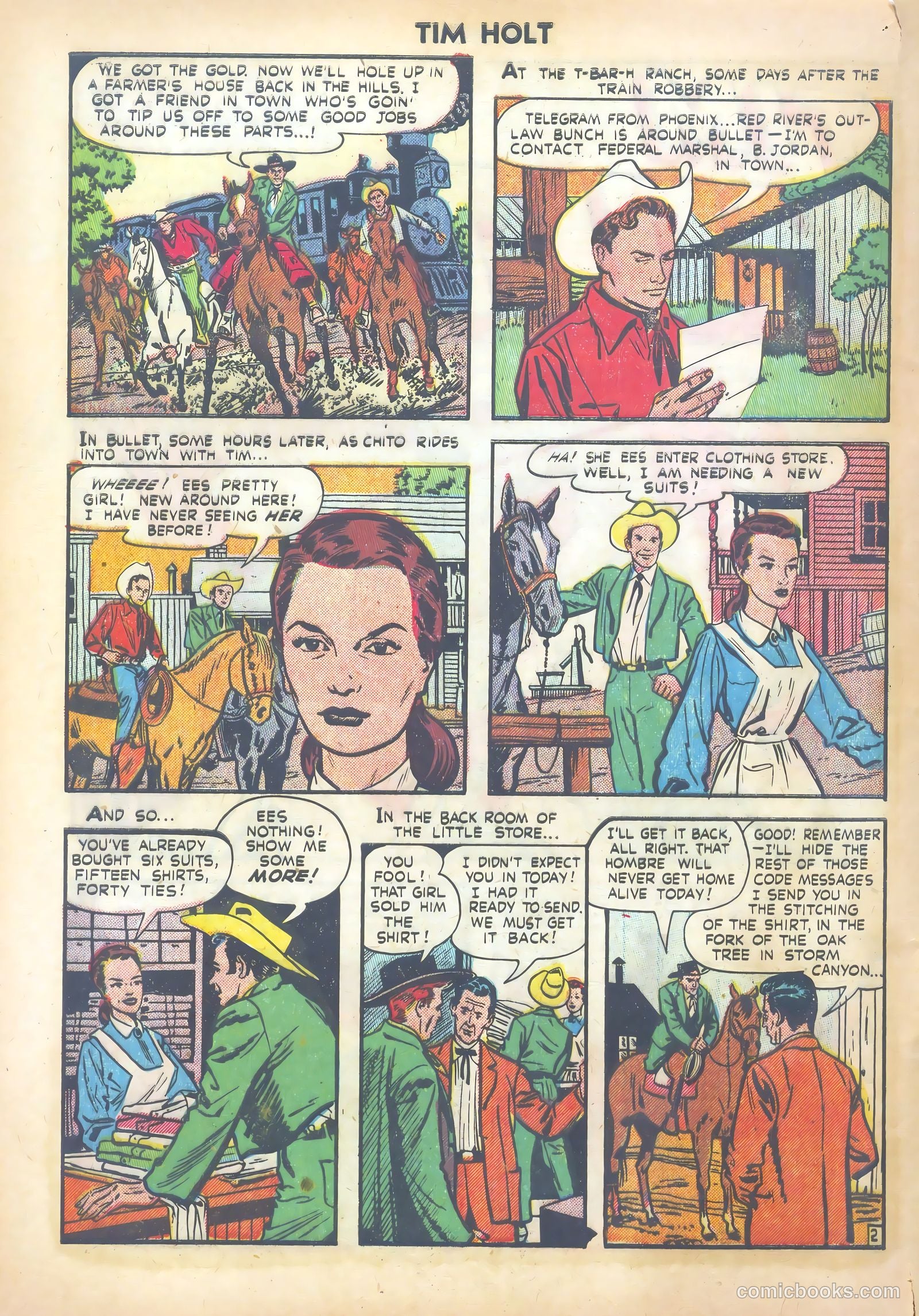 Tim Holt #26 — page 4 of 36