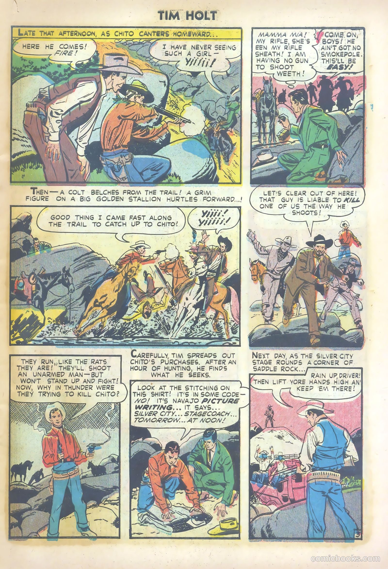 Tim Holt #26 — page 5 of 36