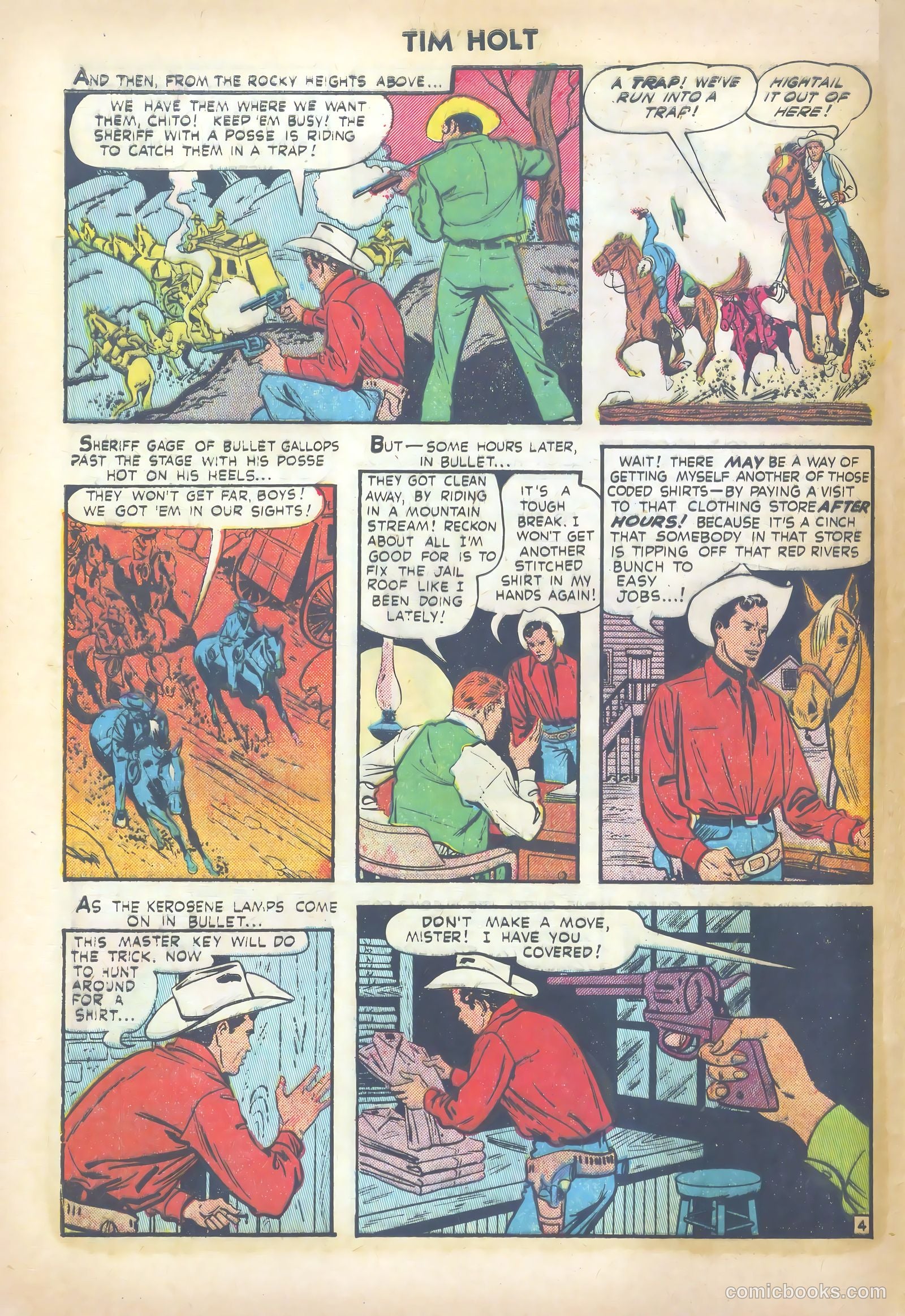 Tim Holt #26 — page 6 of 36
