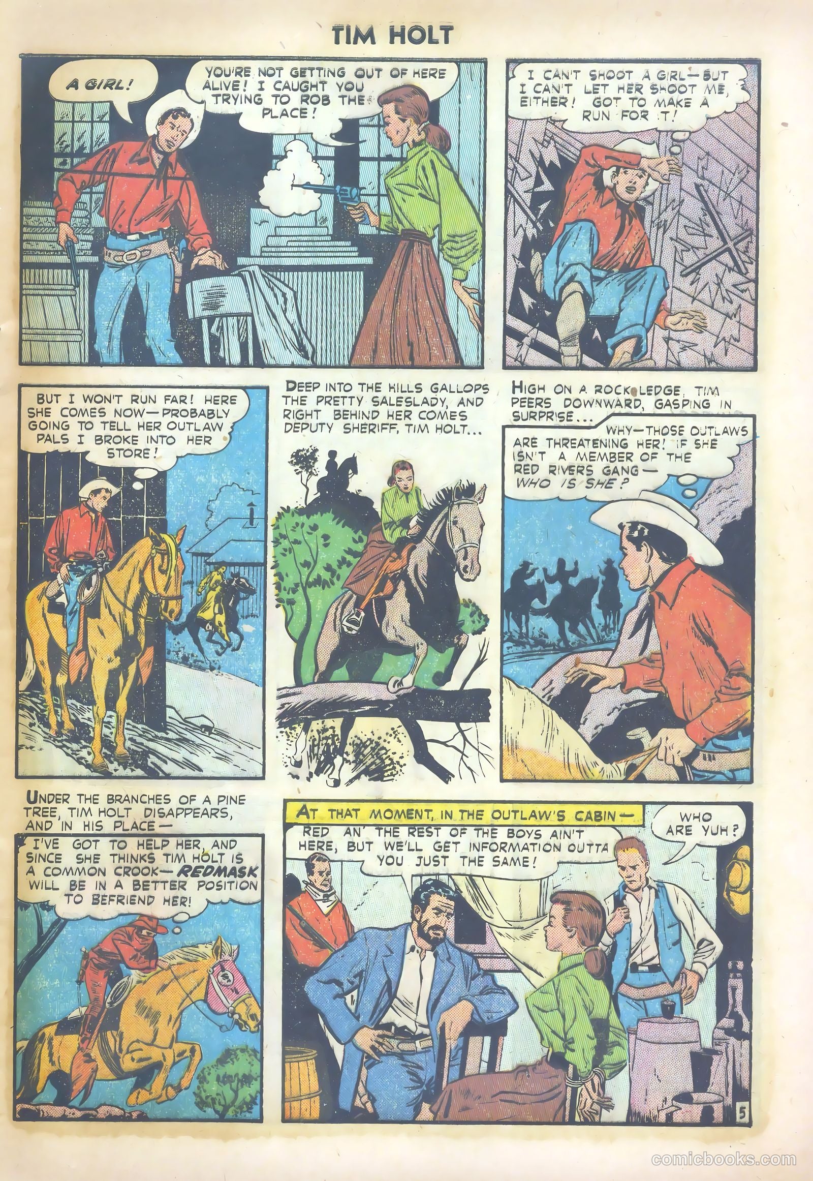 Tim Holt #26 — page 7 of 36