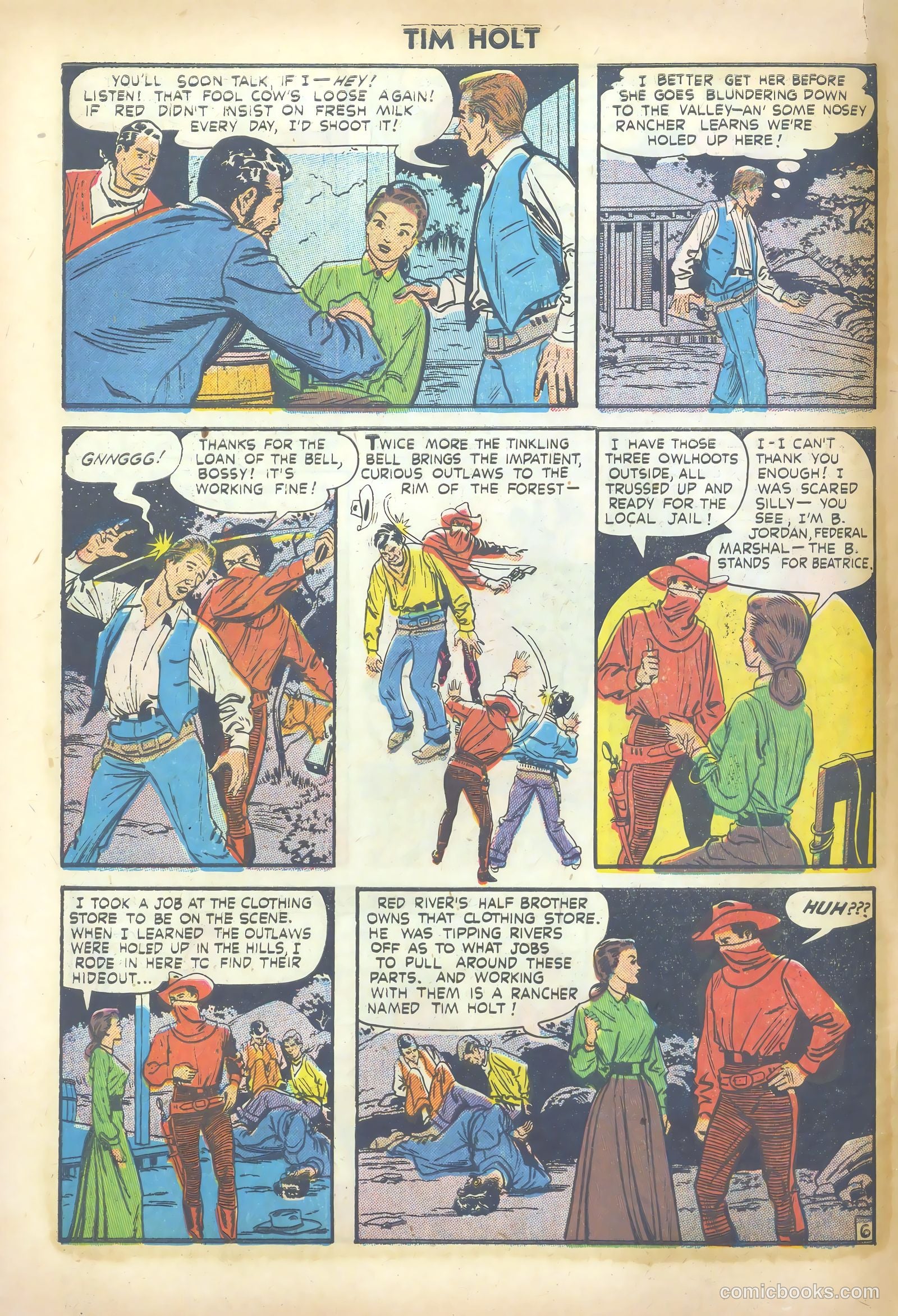 Tim Holt #26 — page 8 of 36