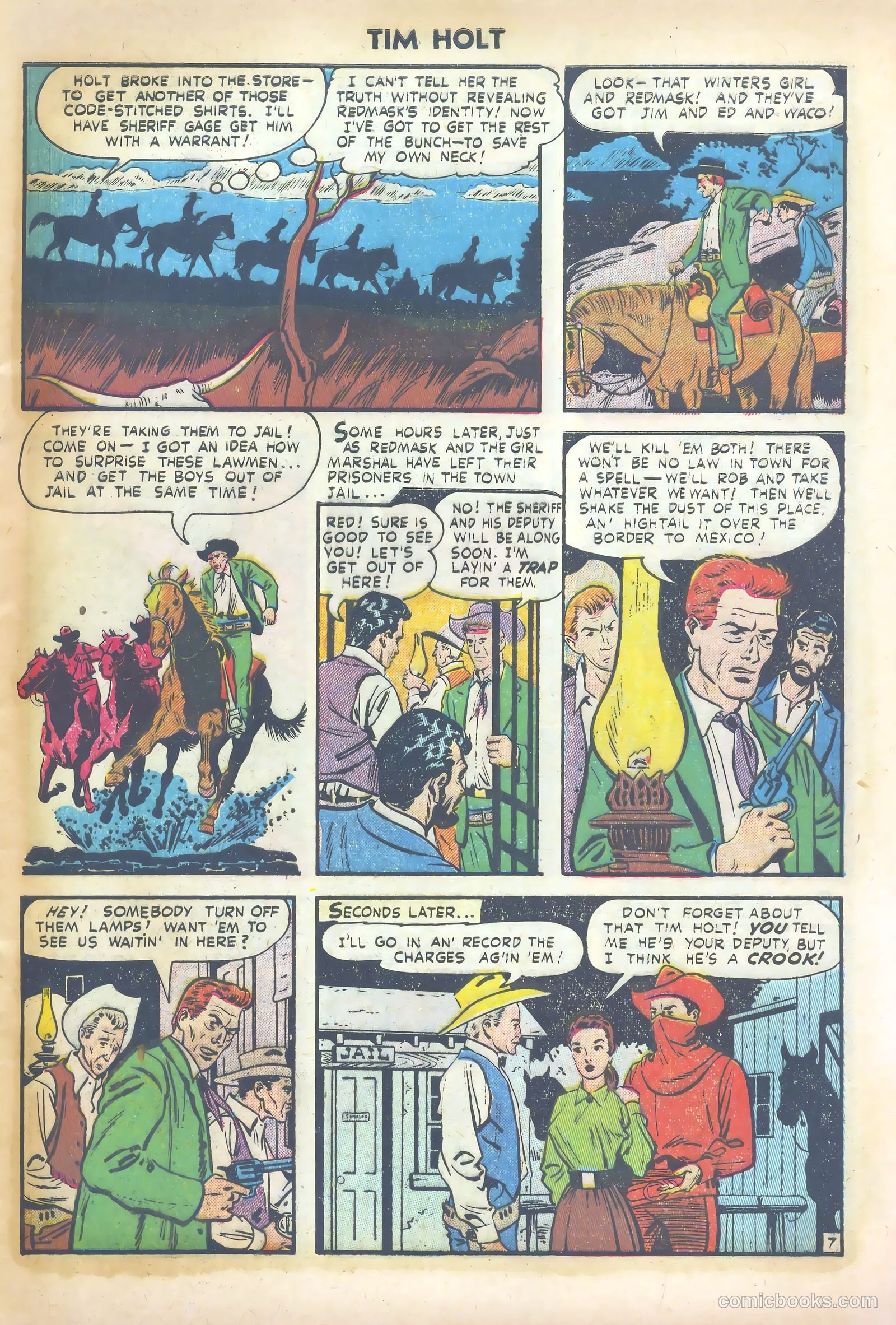 Tim Holt #26 — page 9 of 36