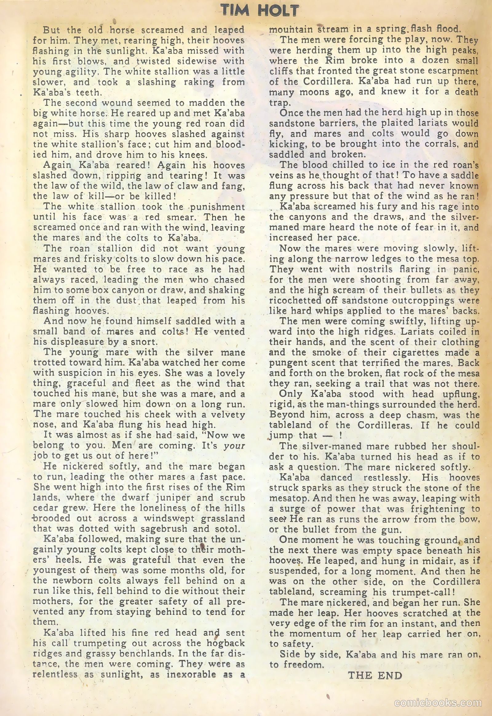 Tim Holt #26 — page 18 of 36