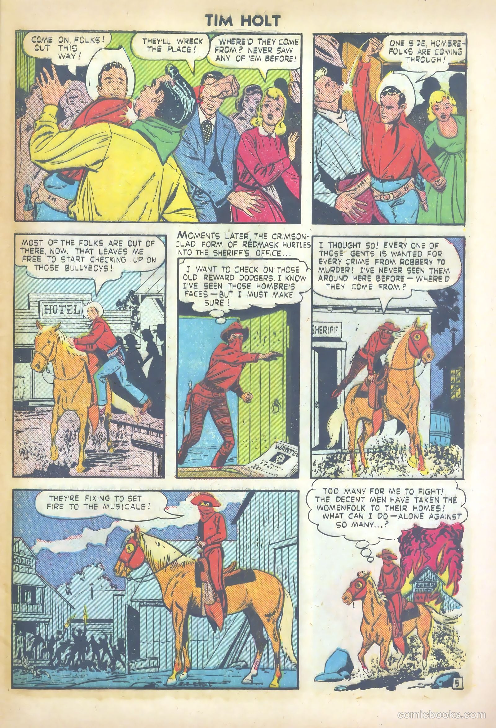 Tim Holt #26 — page 31 of 36