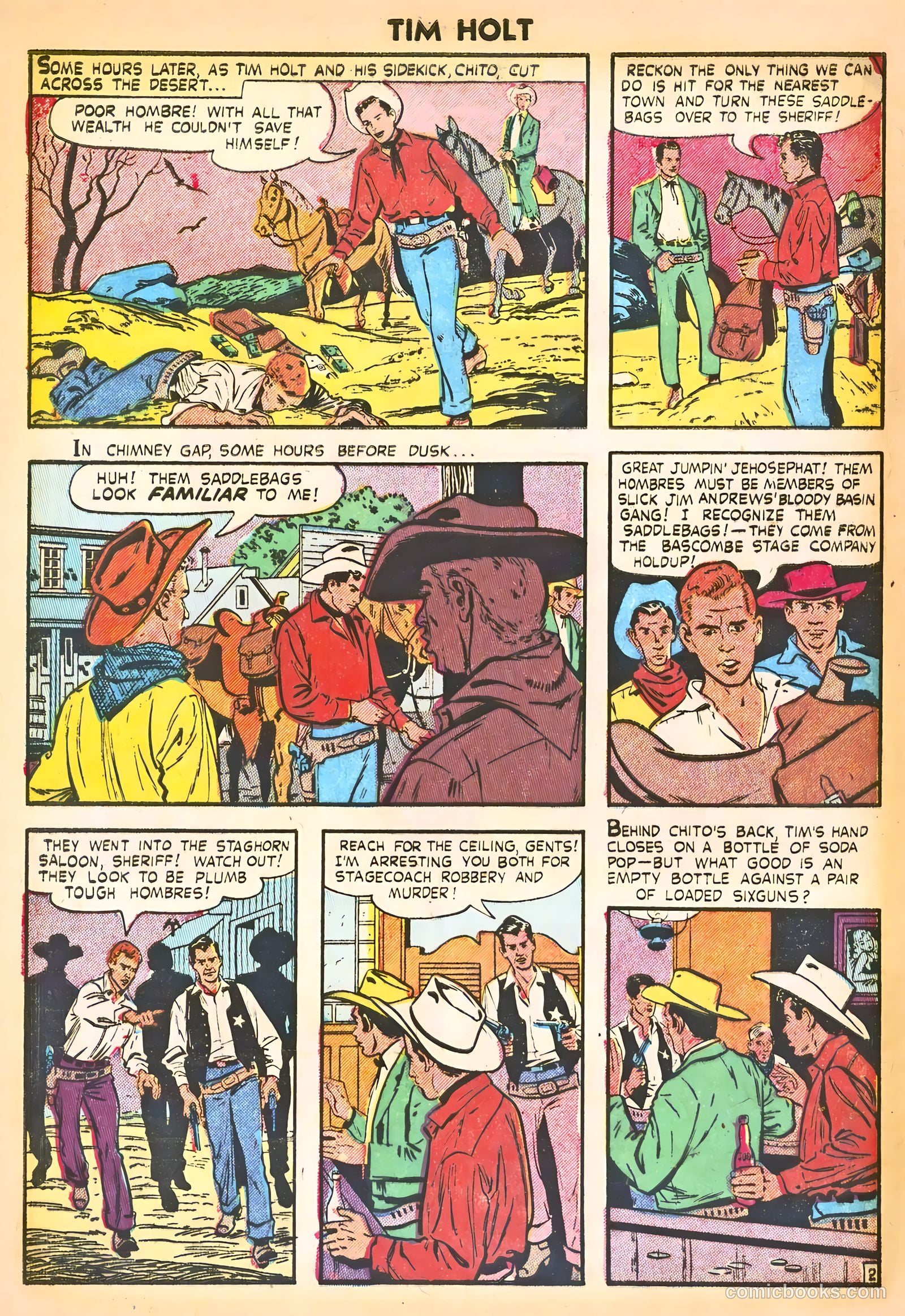 Tim Holt #27 — page 28 of 36