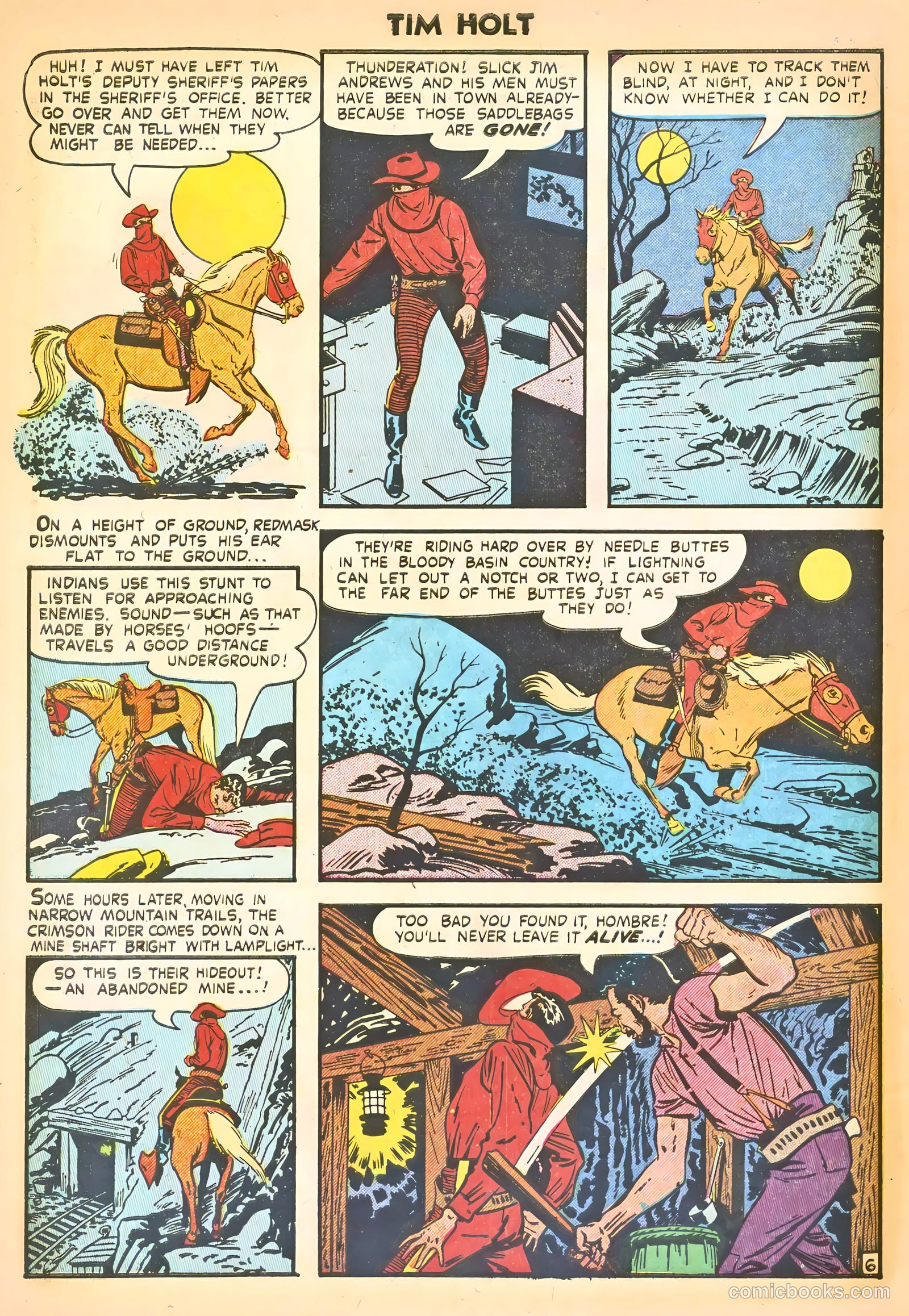 Tim Holt #27 — page 32 of 36