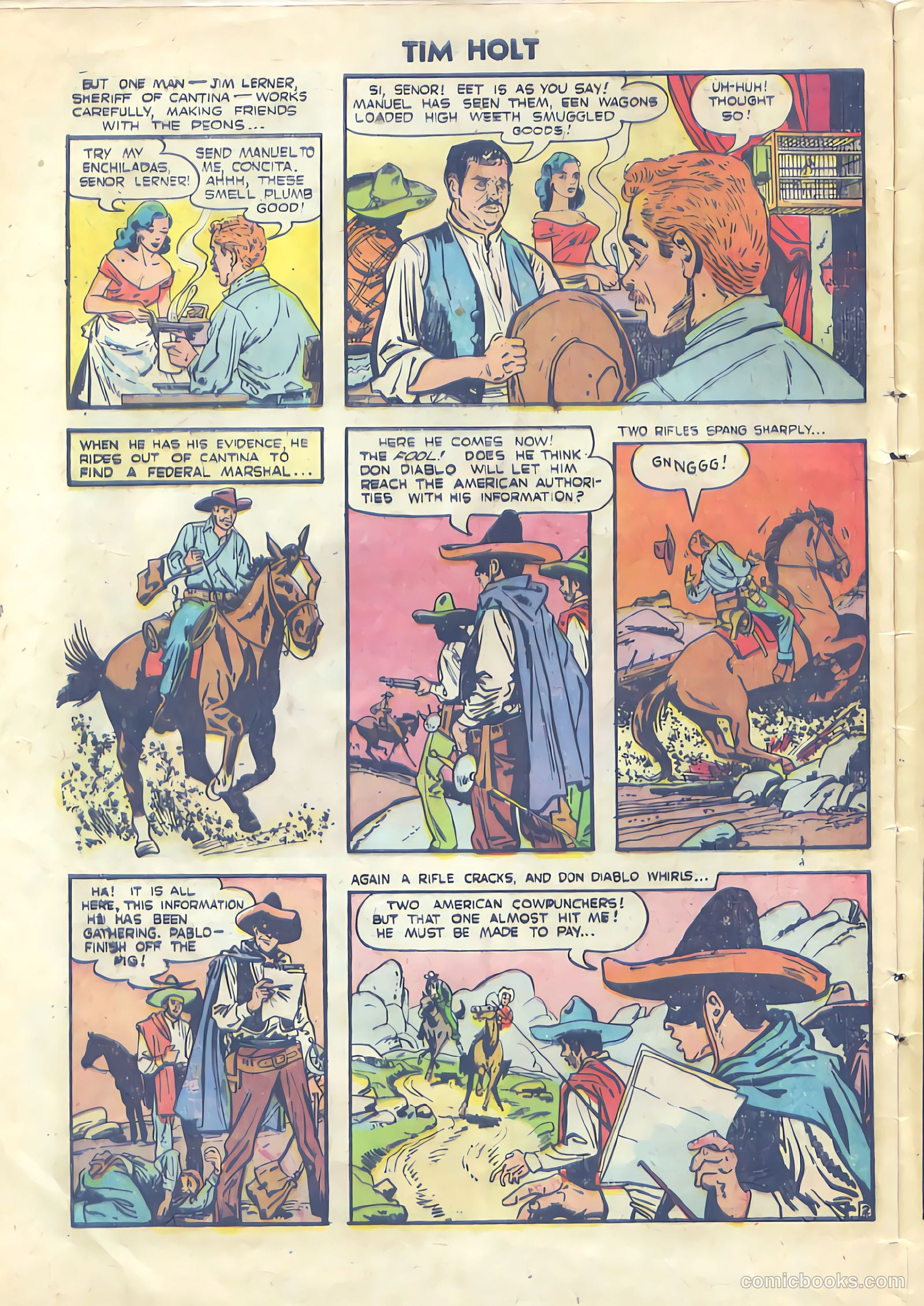 Tim Holt #28 — page 4 of 36