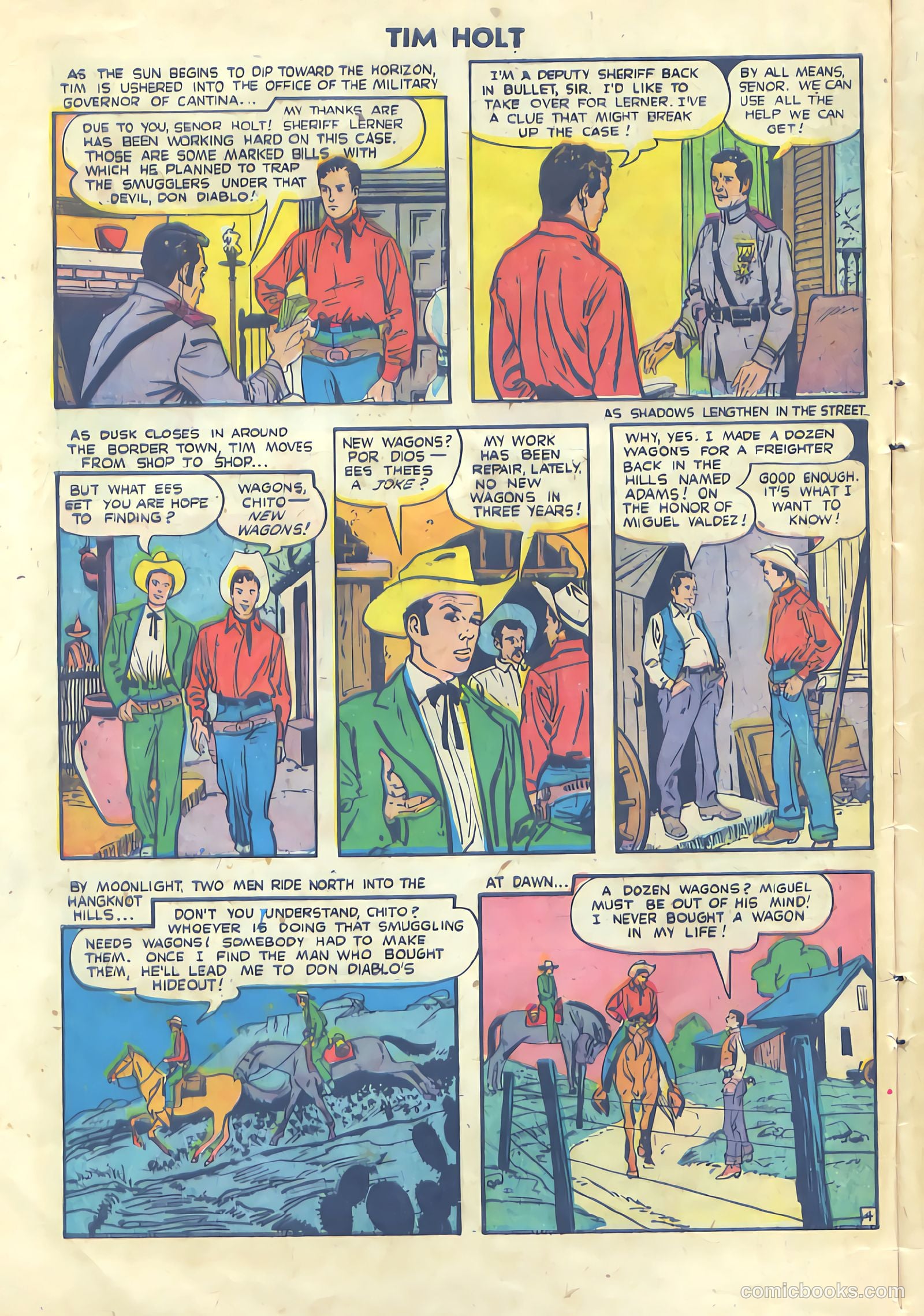 Tim Holt #28 — page 6 of 36