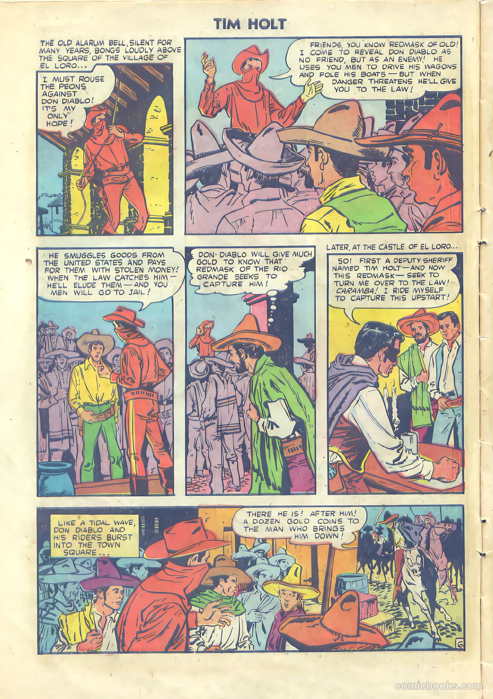 Tim Holt #28 — page 8 of 36