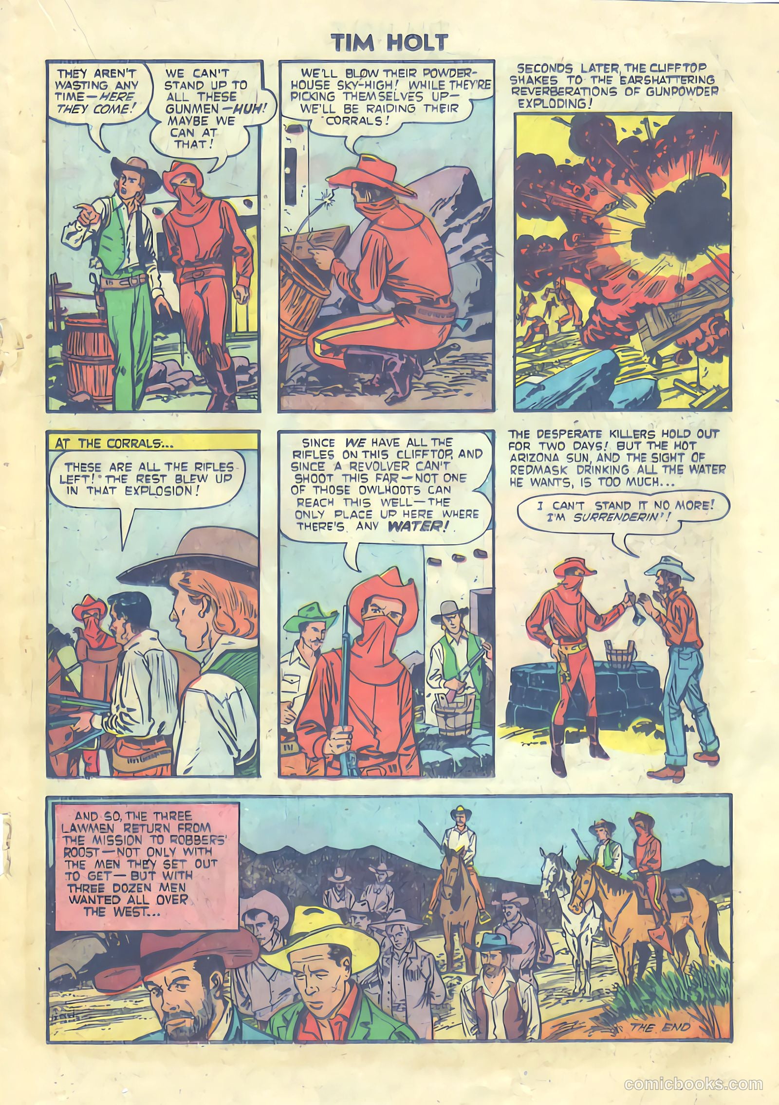 Tim Holt #28 — page 19 of 36