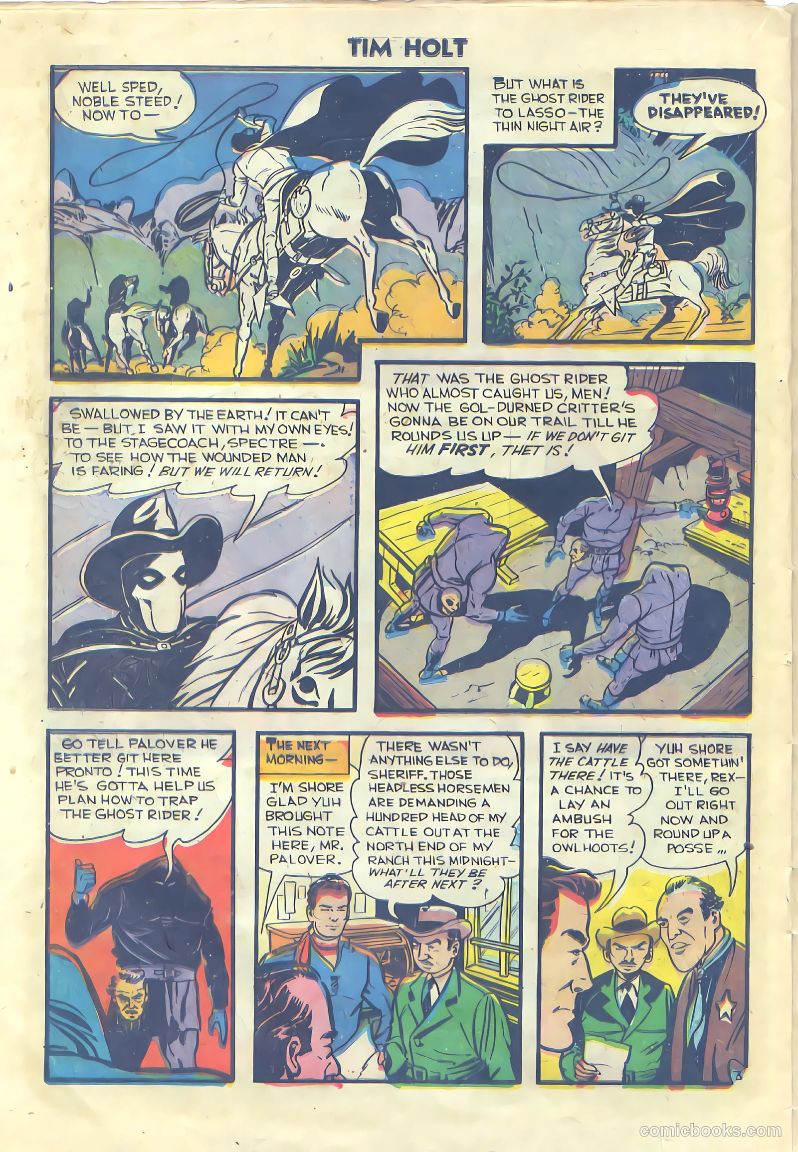 Tim Holt #28 — page 22 of 36