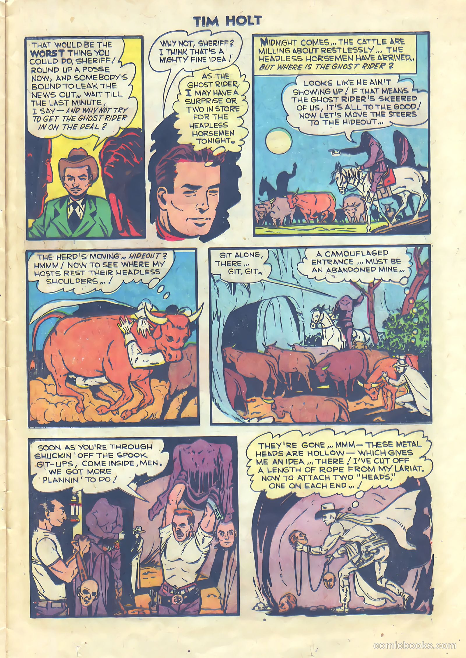 Tim Holt #28 — page 23 of 36