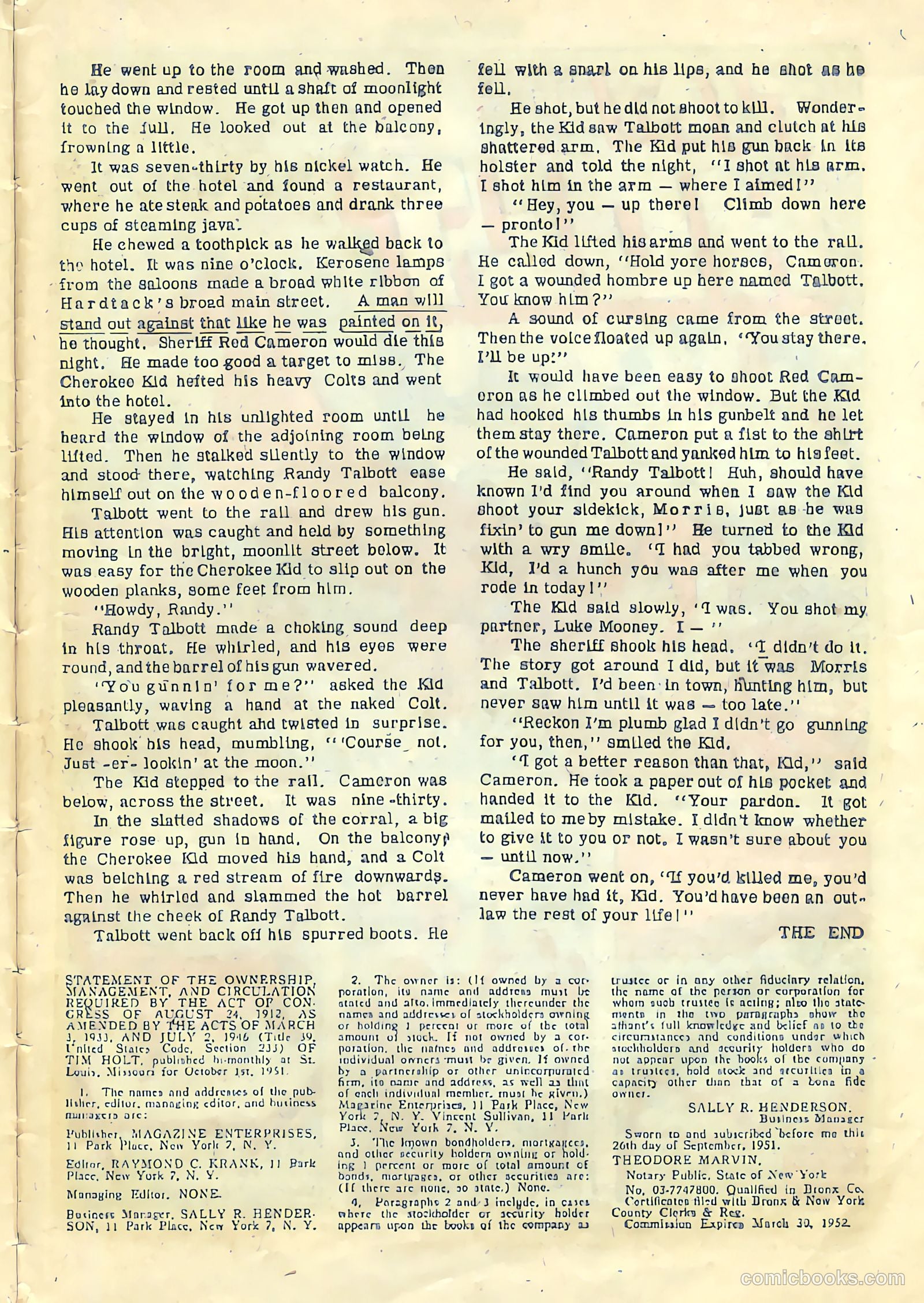 Tim Holt #28 — page 27 of 36