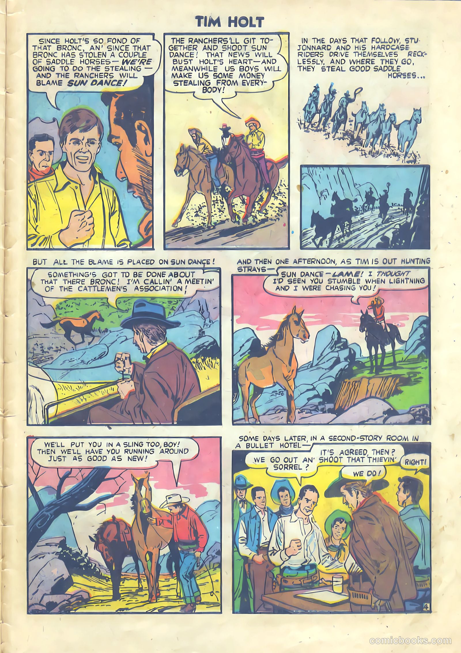 Tim Holt #28 — page 31 of 36