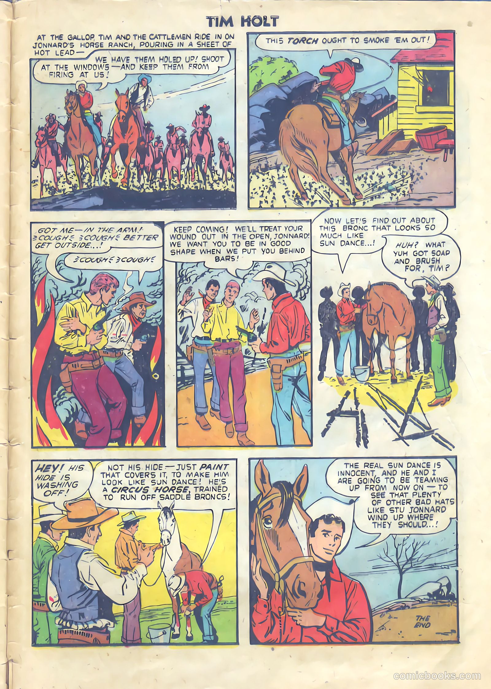 Tim Holt #28 — page 33 of 36