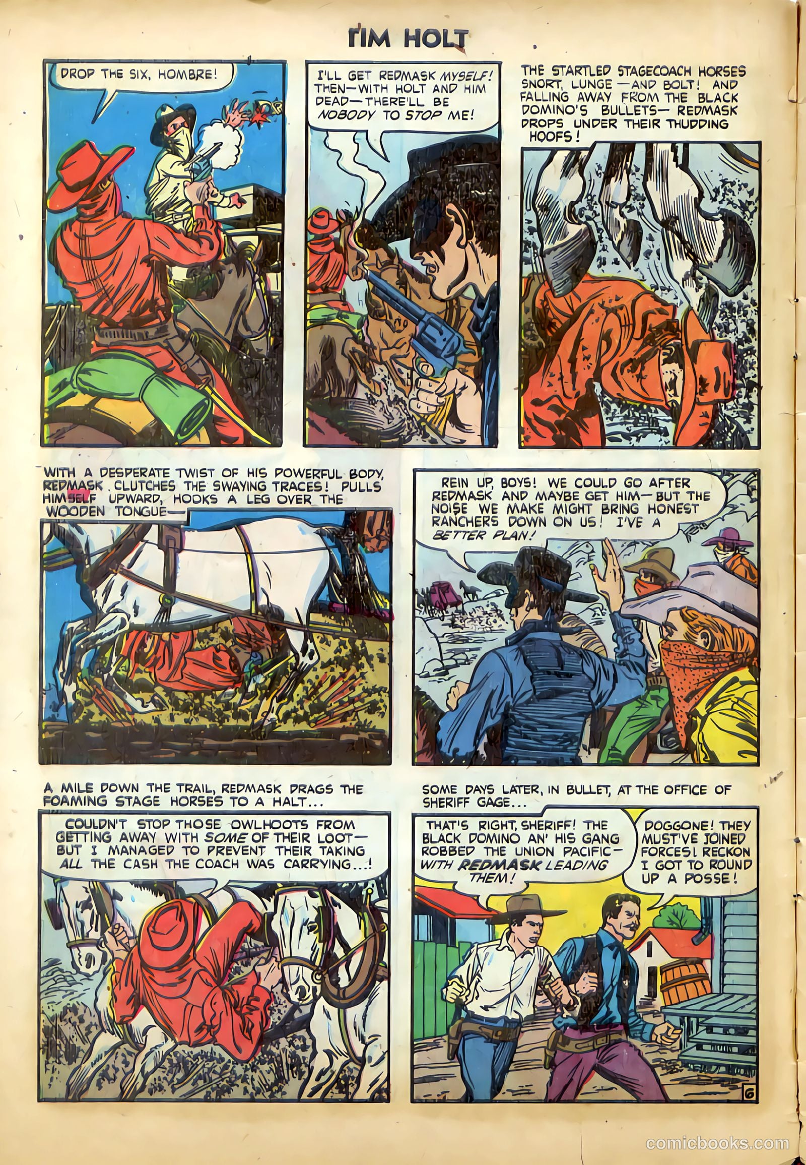 Tim Holt #29 — page 8 of 36
