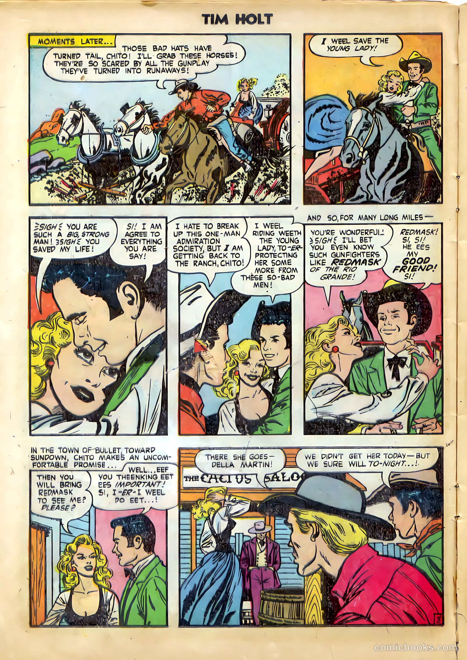Tim Holt #29 — page 12 of 36