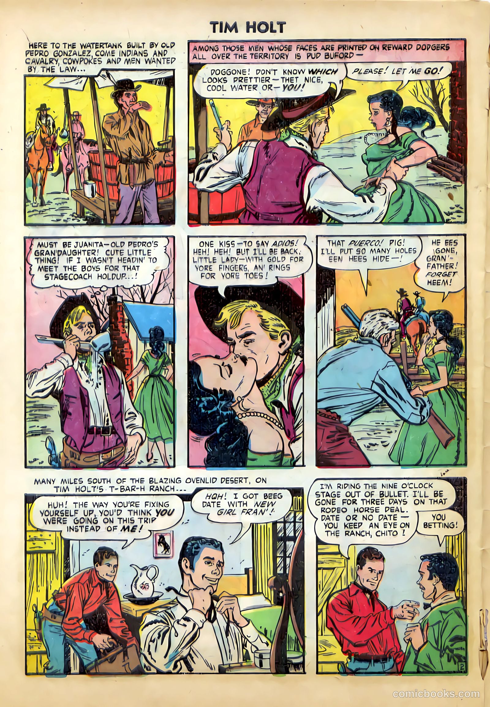 Tim Holt #29 — page 28 of 36