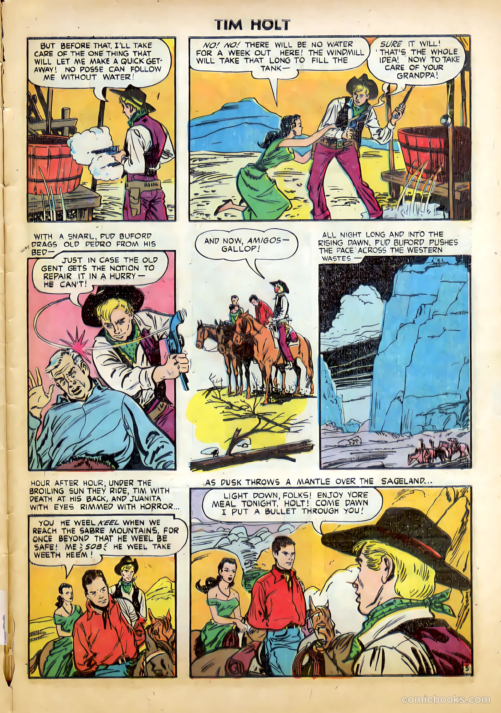 Tim Holt #29 — page 31 of 36