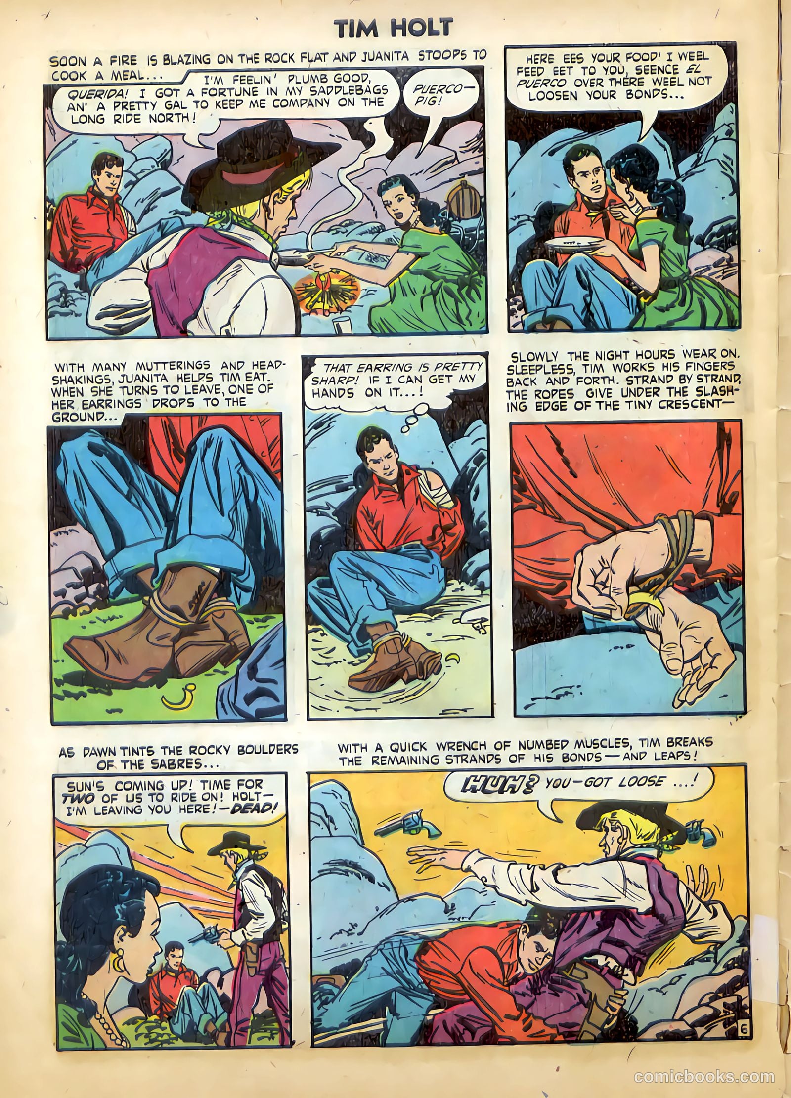 Tim Holt #29 — page 32 of 36
