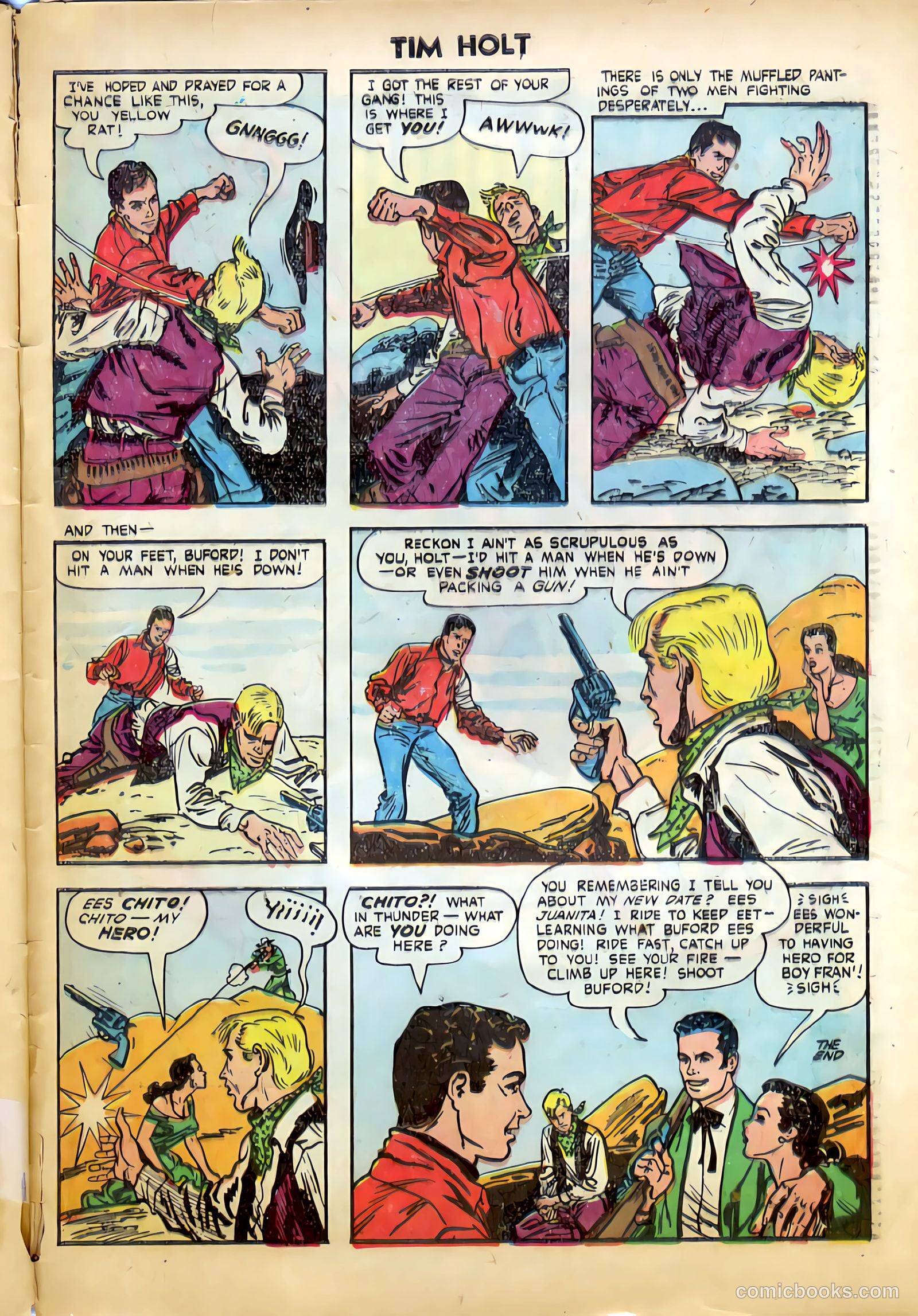 Tim Holt #29 — page 33 of 36