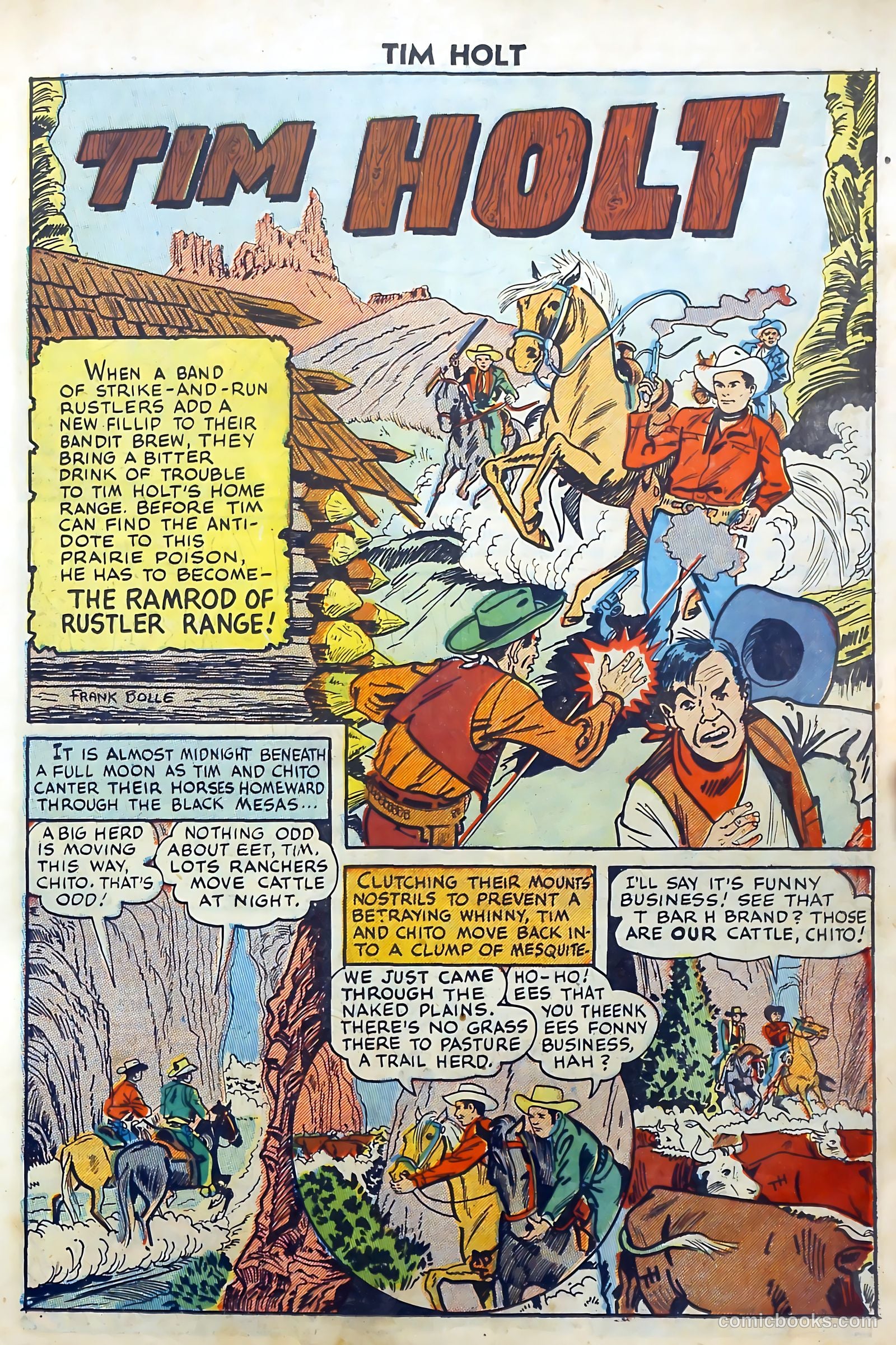 Tim Holt #3 — page 3 of 36