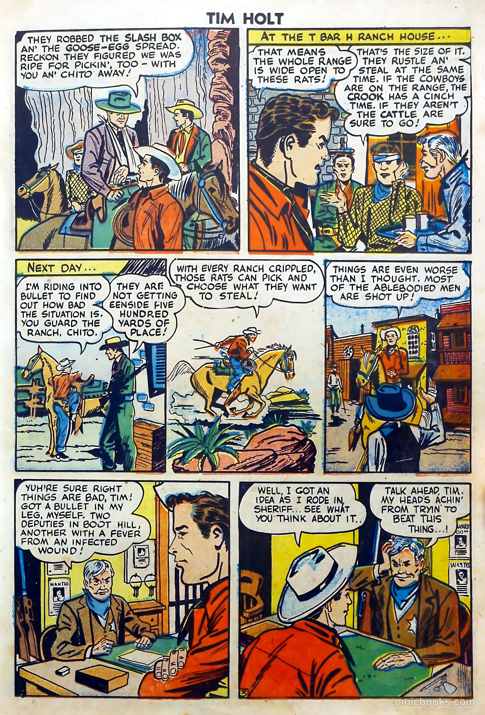 Tim Holt #3 — page 5 of 36