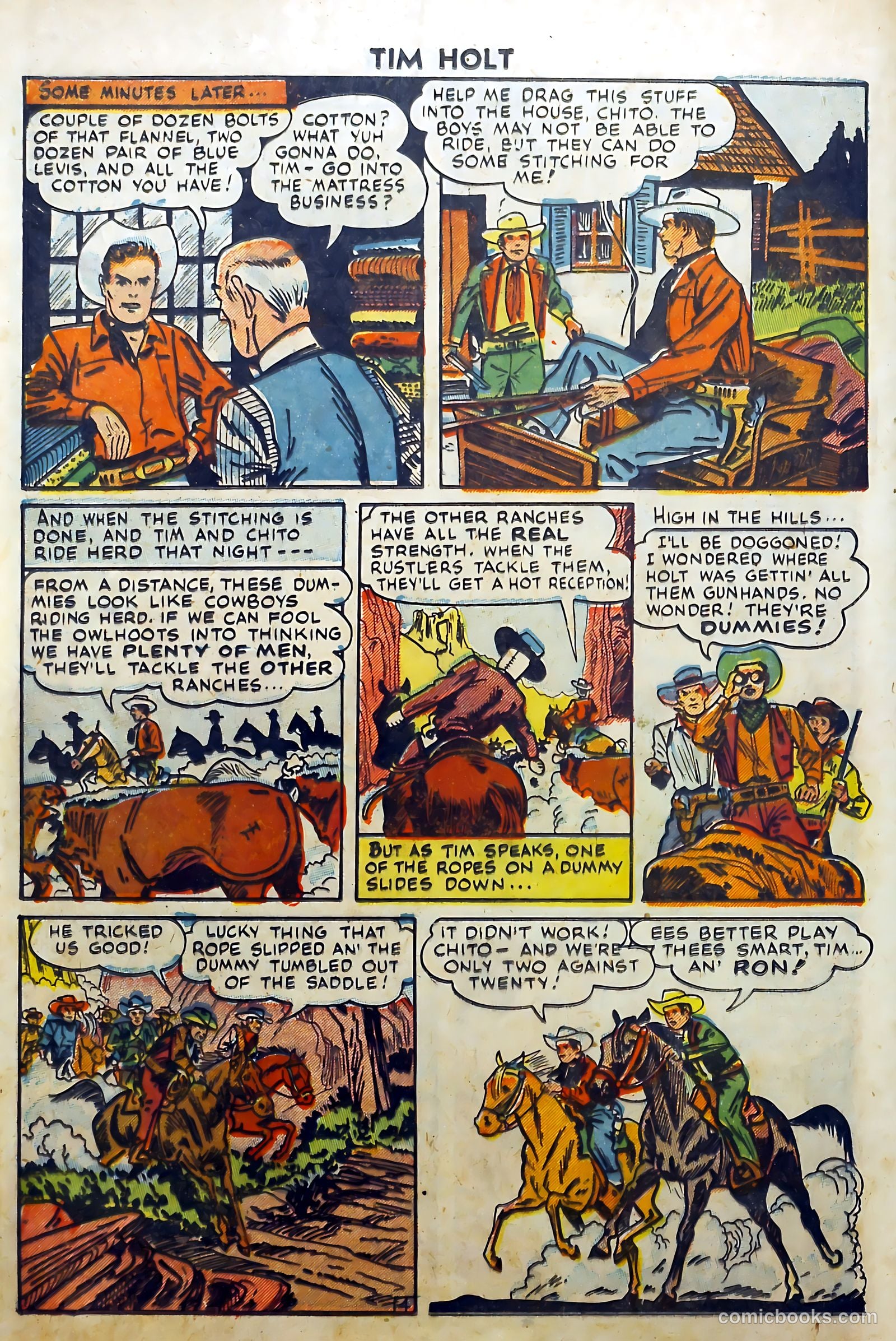 Tim Holt #3 — page 6 of 36